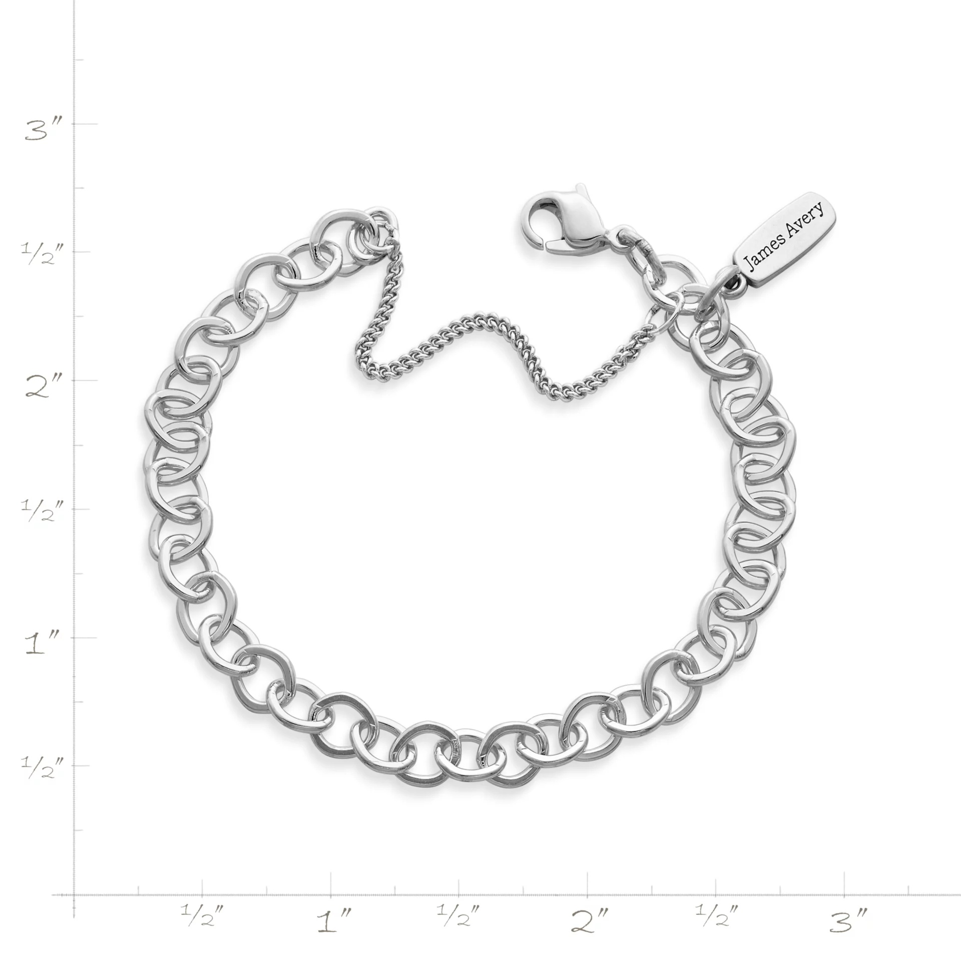 Forged Link Charm Bracelet - Image 2