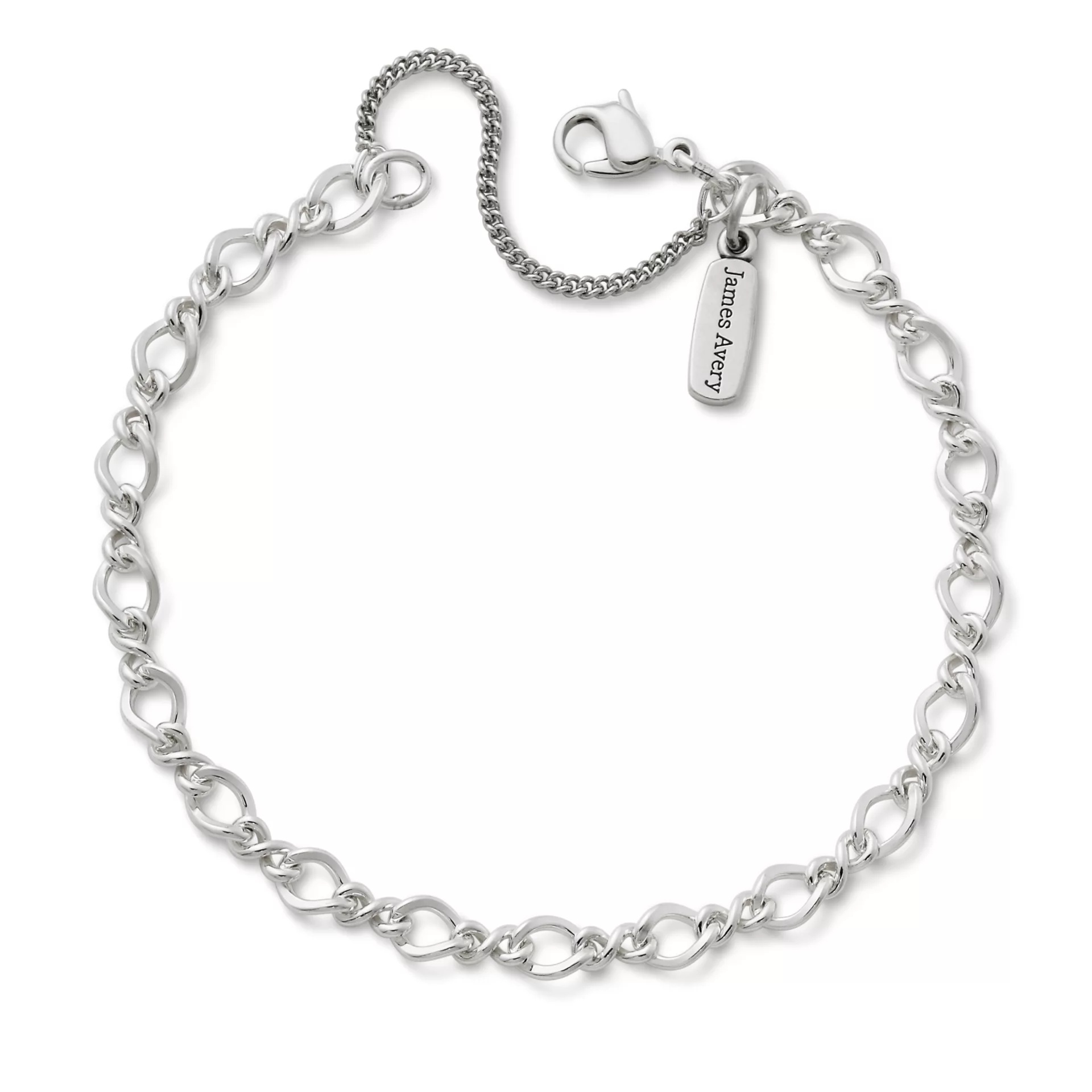 Medium Twist Charm Bracelet