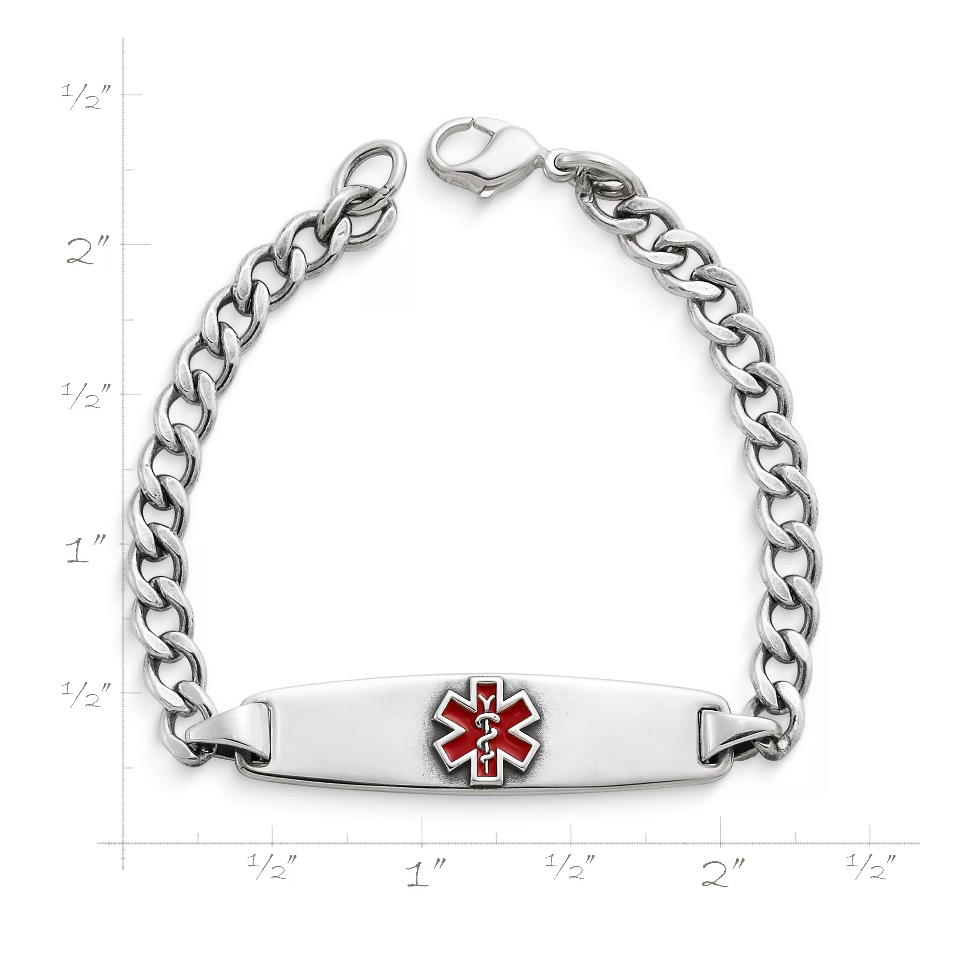 Enameled Medical Alert Bracelet - Image 2