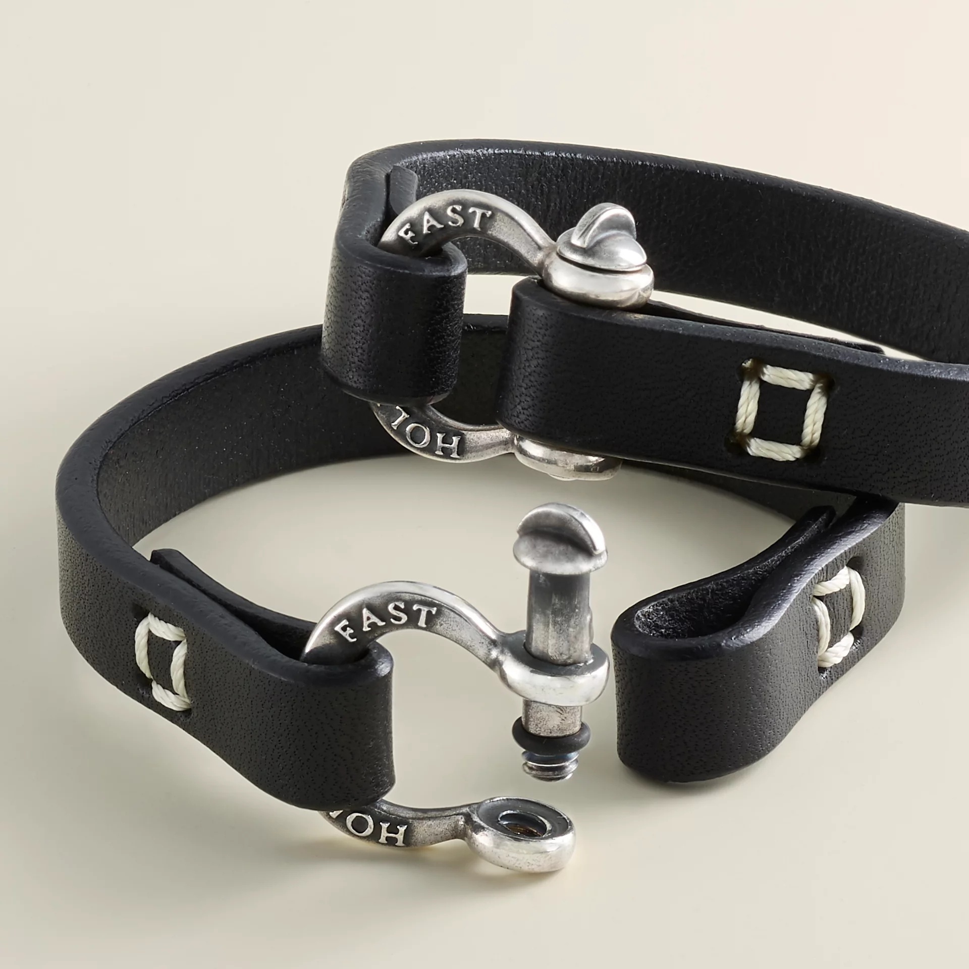 Hold Fast Leather Bracelet - Image 4