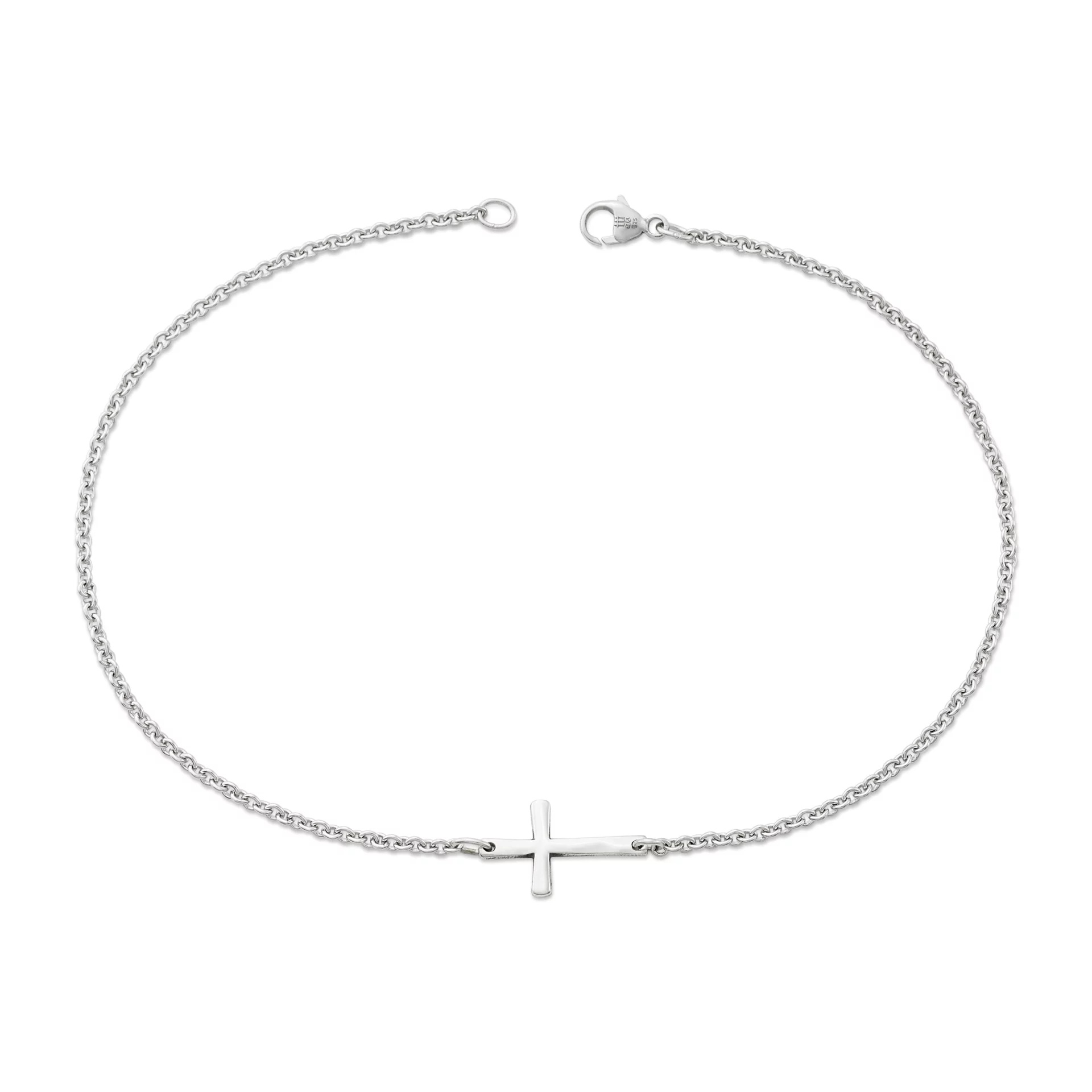 Horizon Cross Anklet