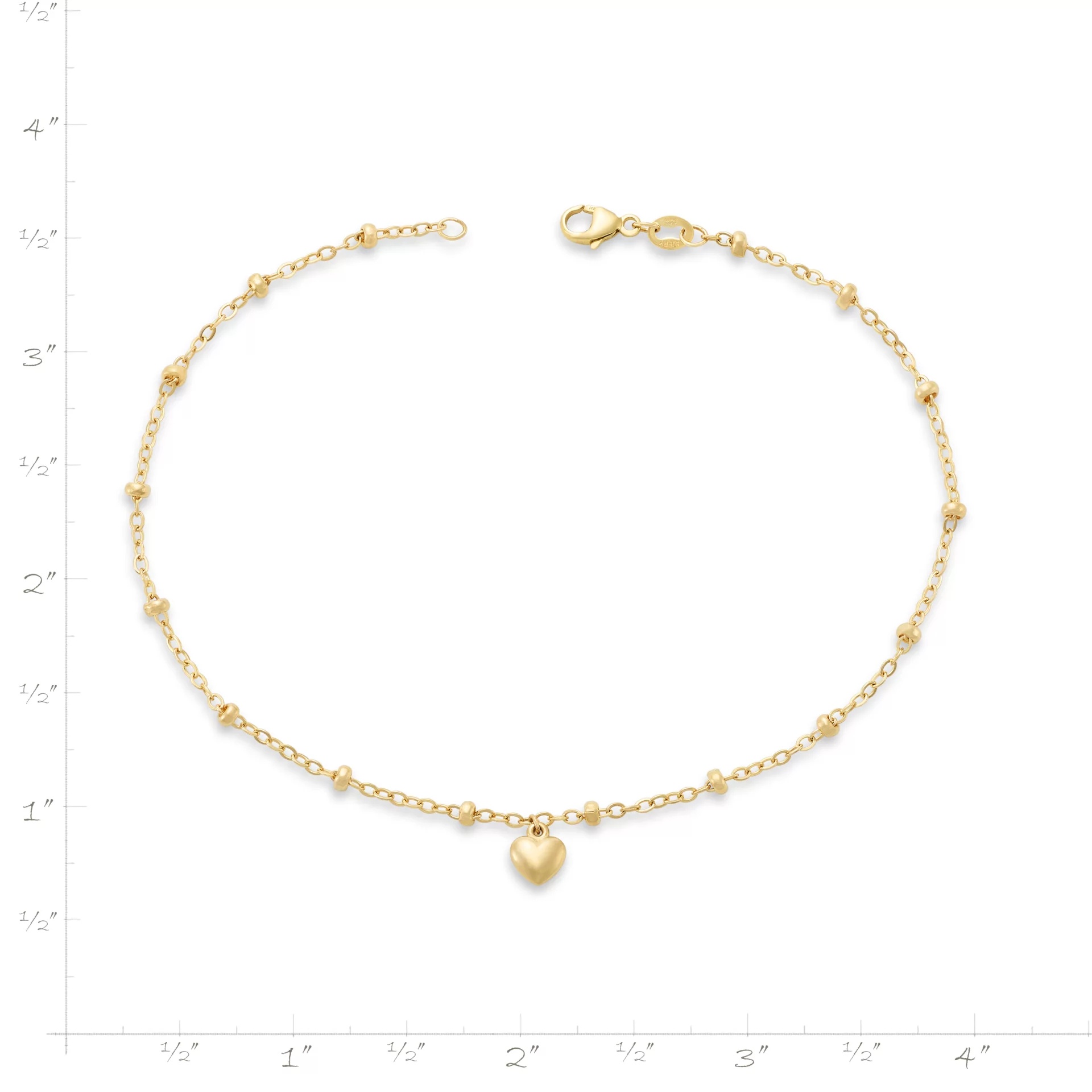 Heart Drop Anklet - Image 4