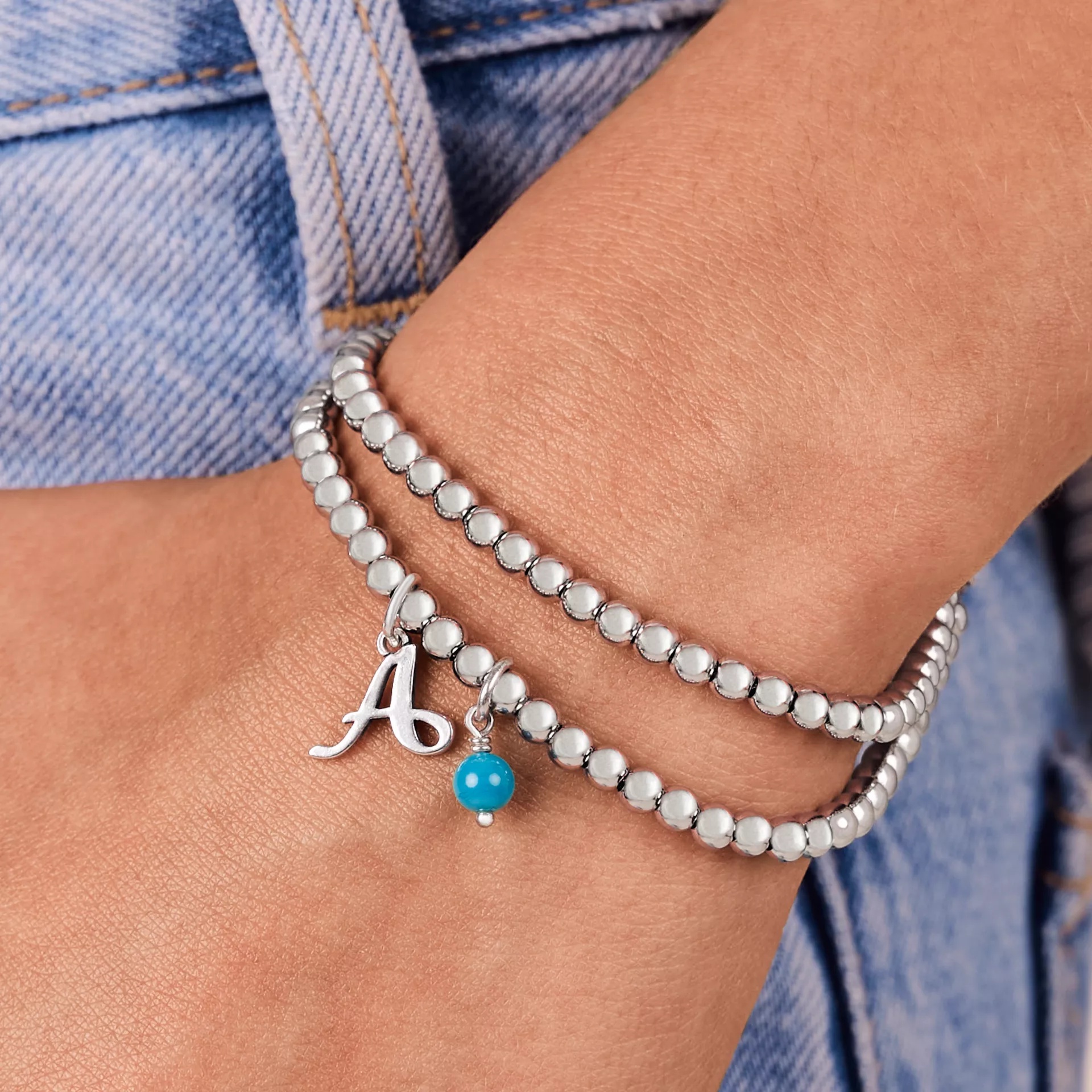 Beaded Charm Bracelet - Image 3