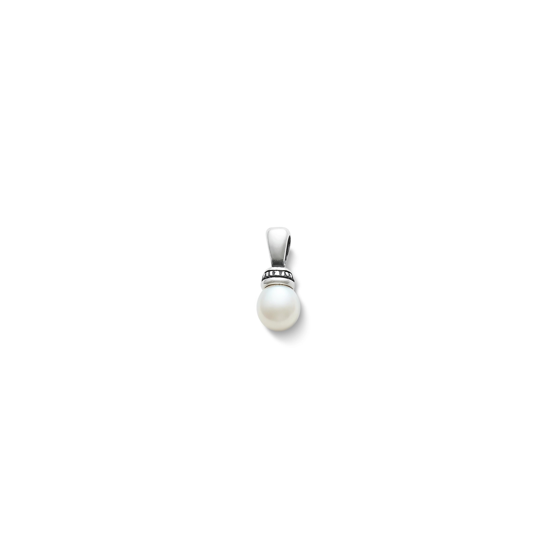 Beaded Pendant with 6mm Cultured Pearl