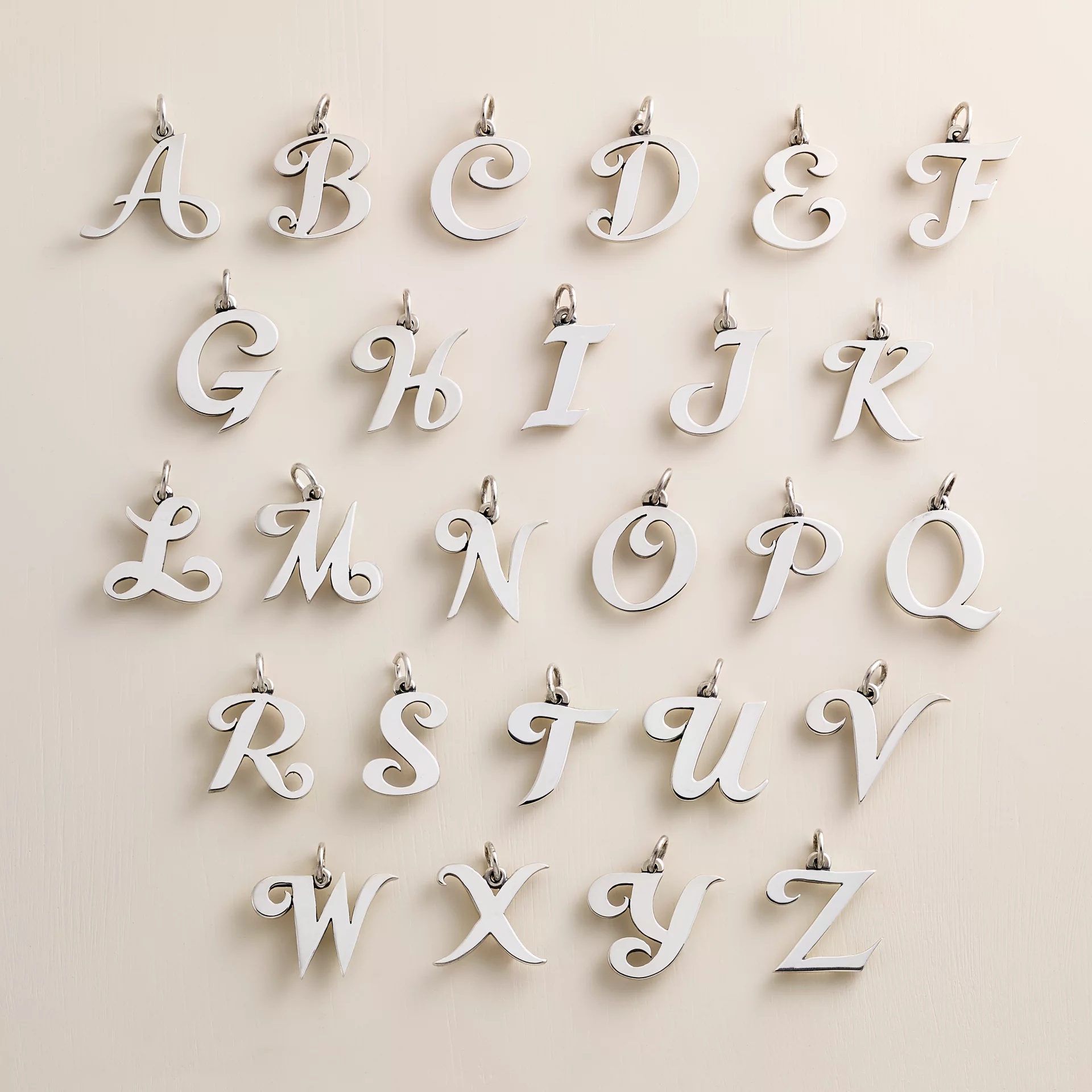 Large Script Initial Charm - Image 2