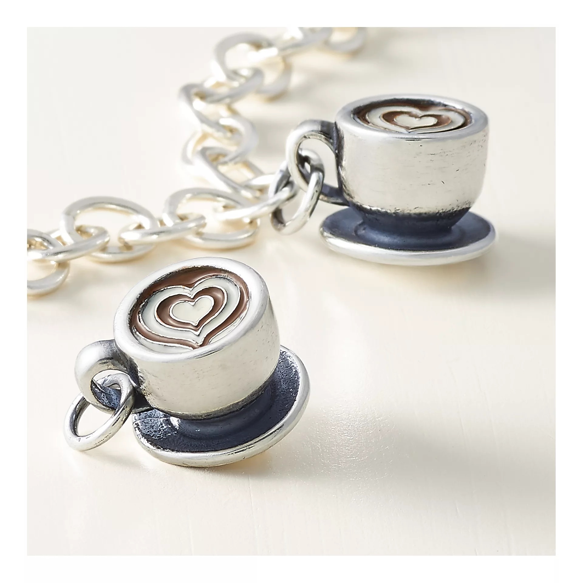 Enamel Latte Love Charm - Image 3