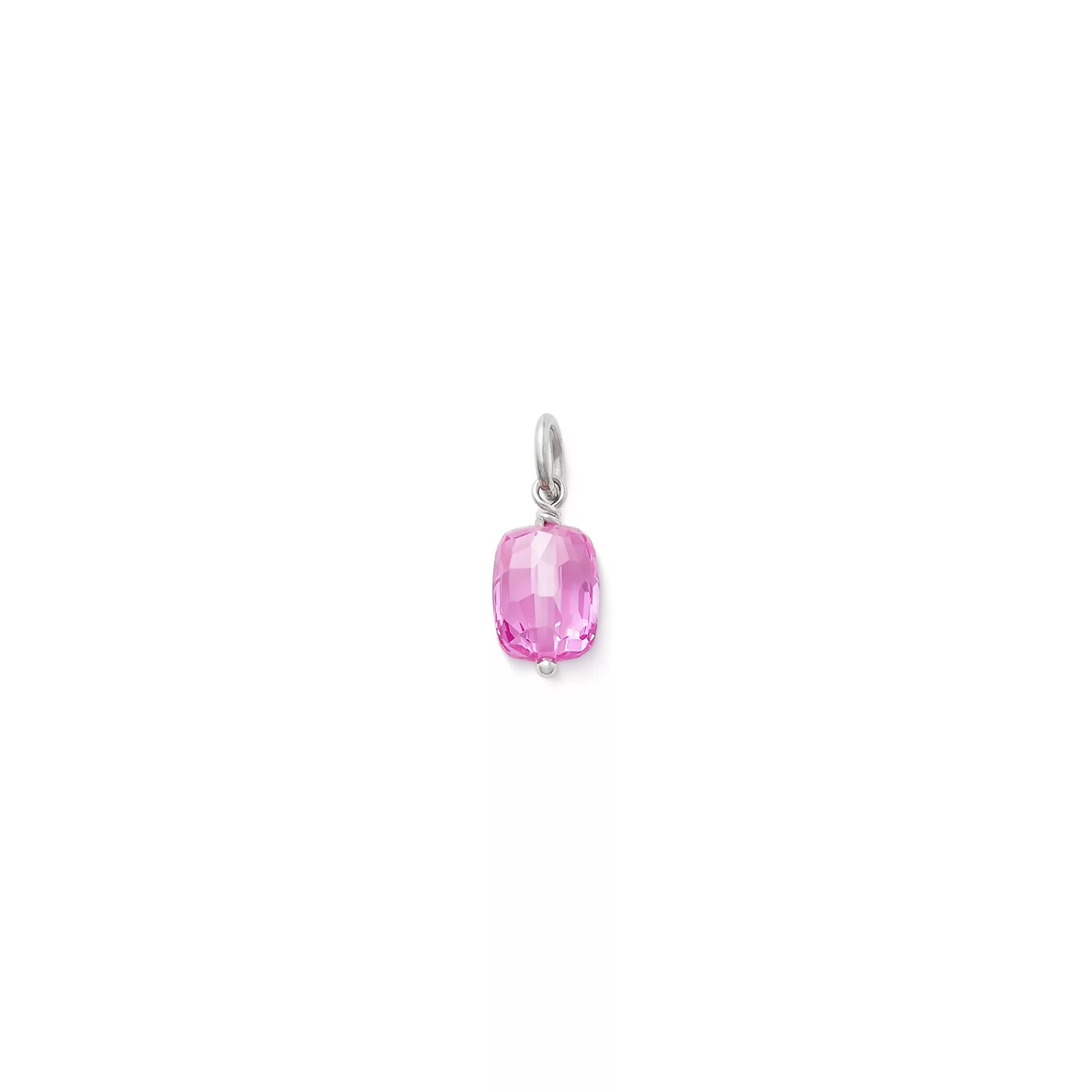 Faceted Gemstone Bead Pendant