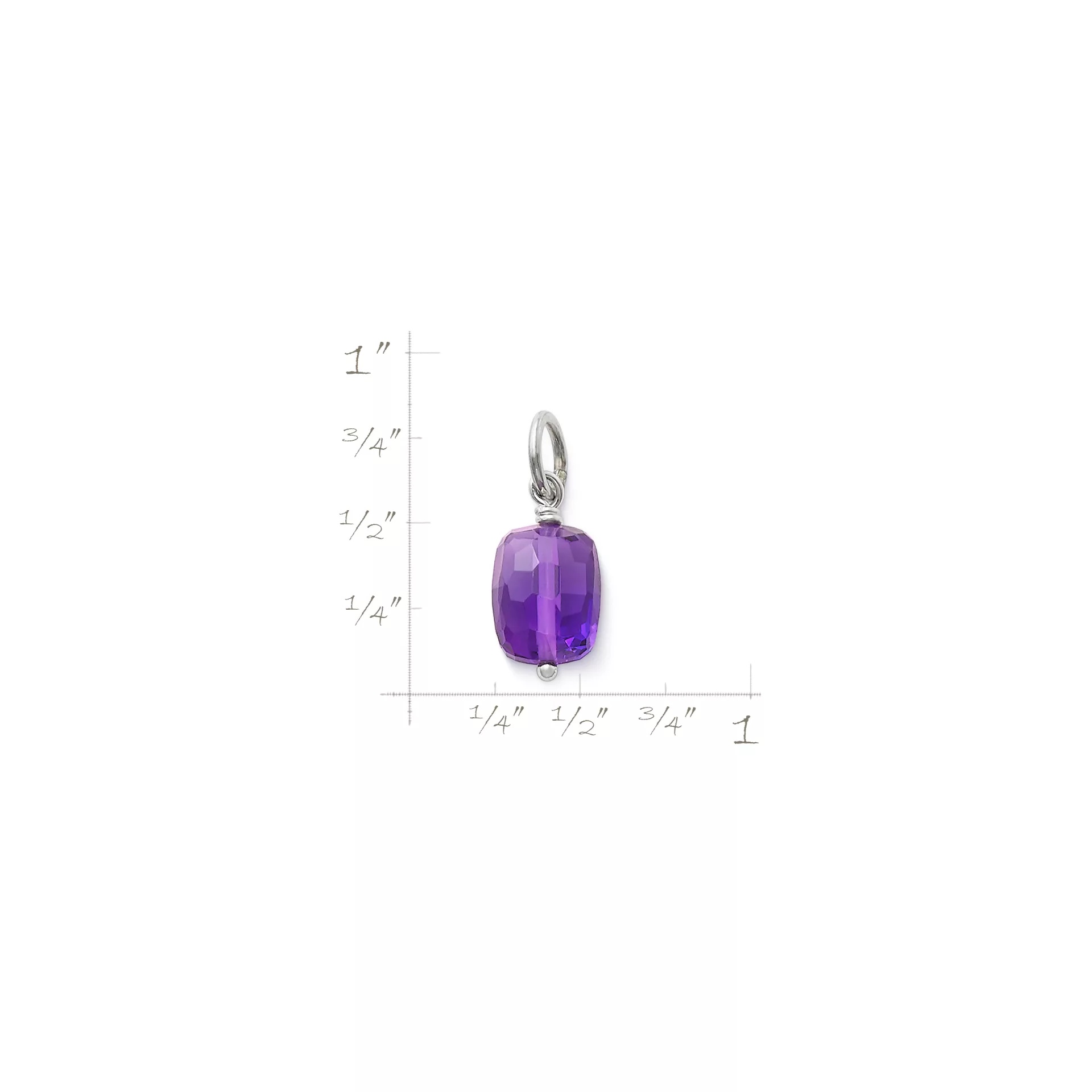 Faceted Gemstone Bead Pendant - Image 3