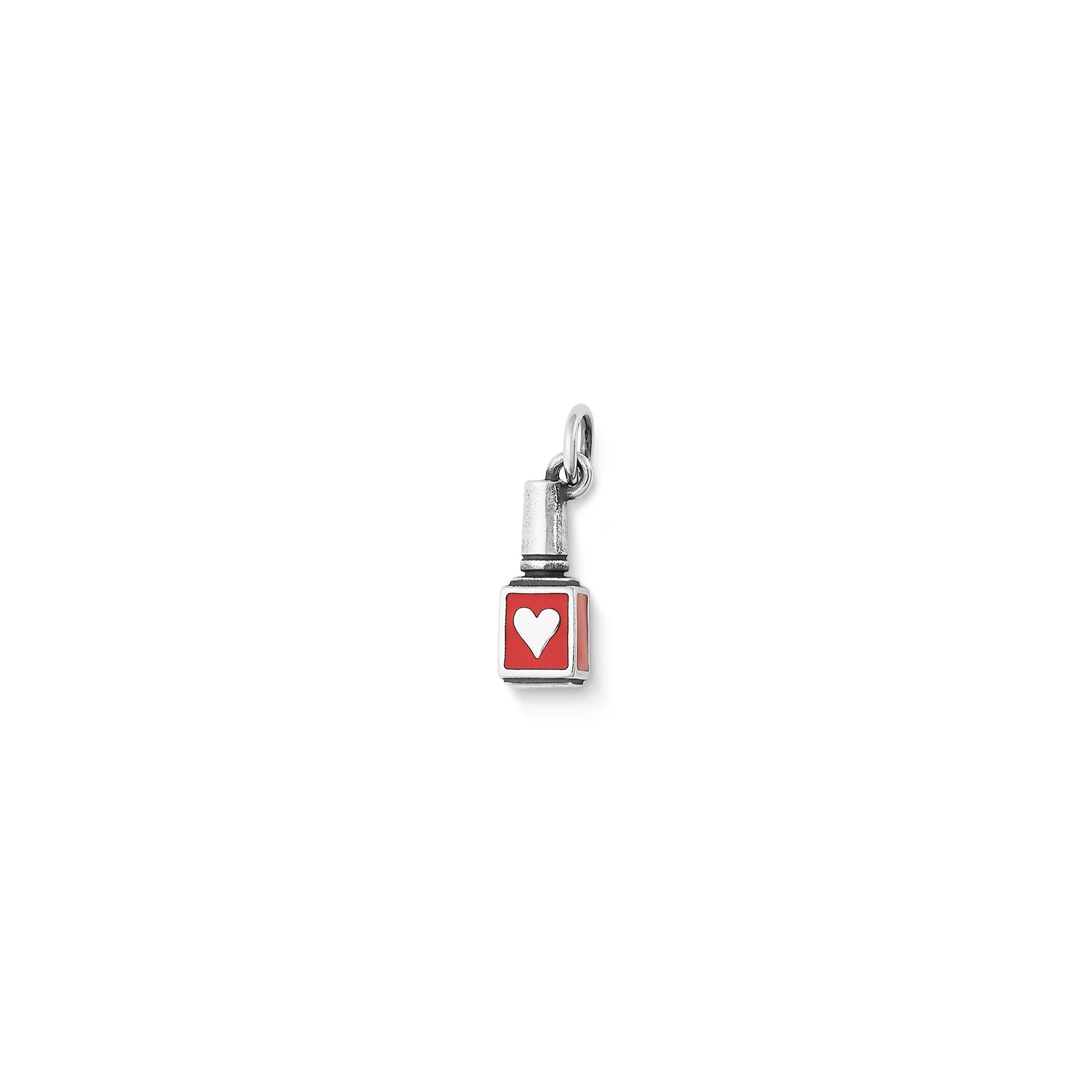 Enamel Red Nail Polish Charm