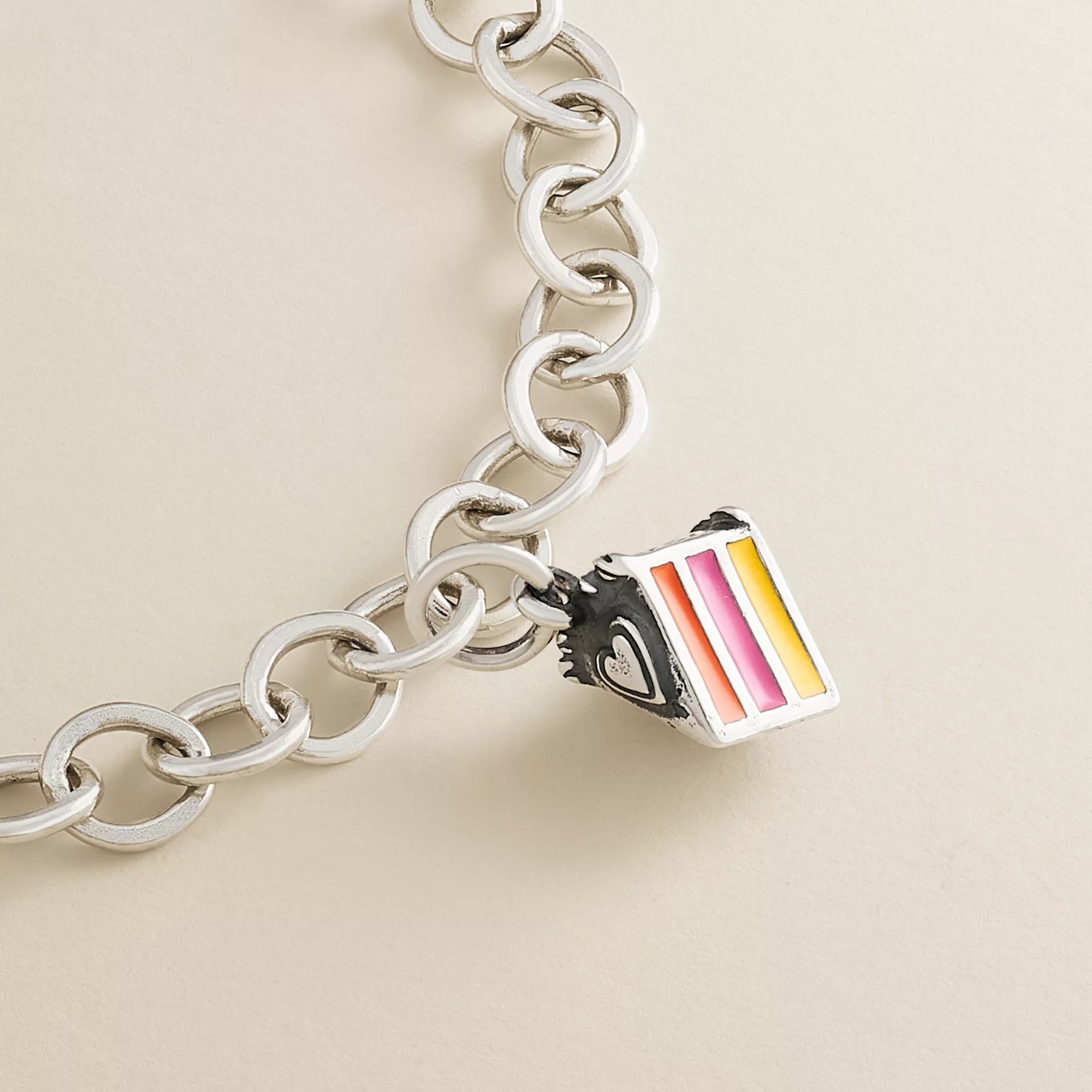 Enamel Layer Cake Charm - Image 2