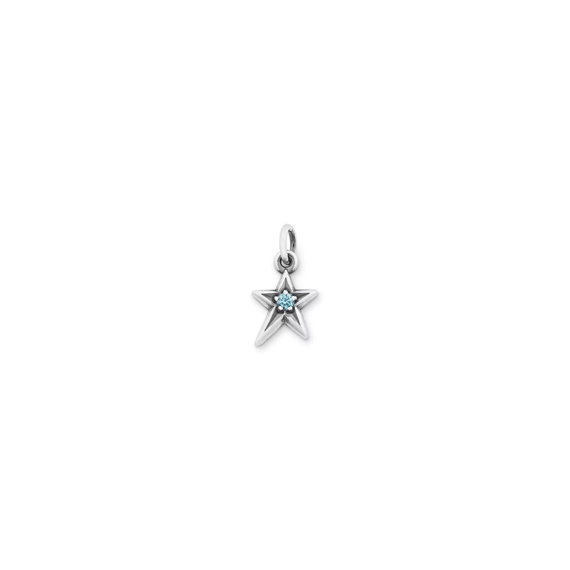 Shining Star Birthstone Charm