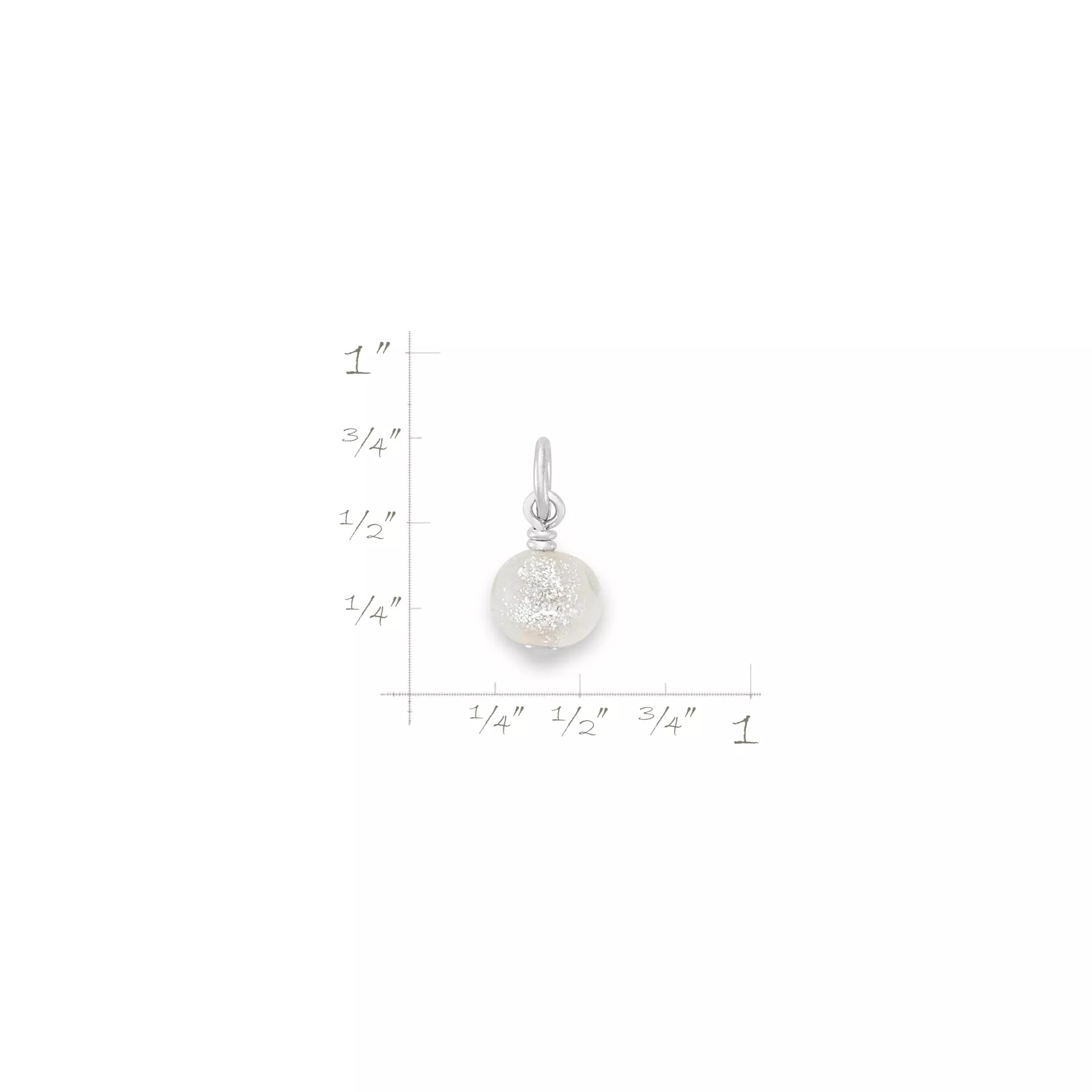 Mini Art Glass Bead Charm - Image 4