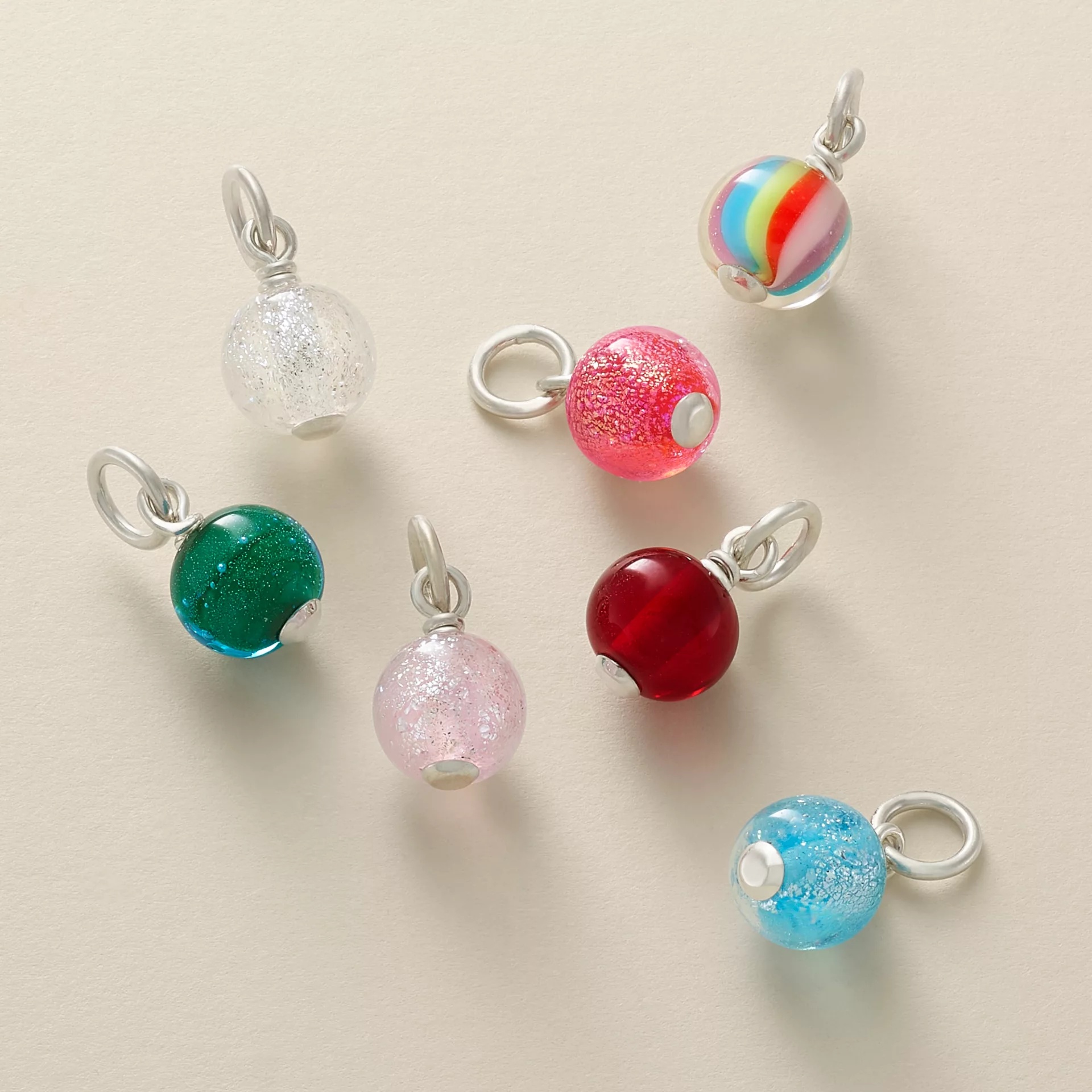 Mini Art Glass Bead Charm - Image 2