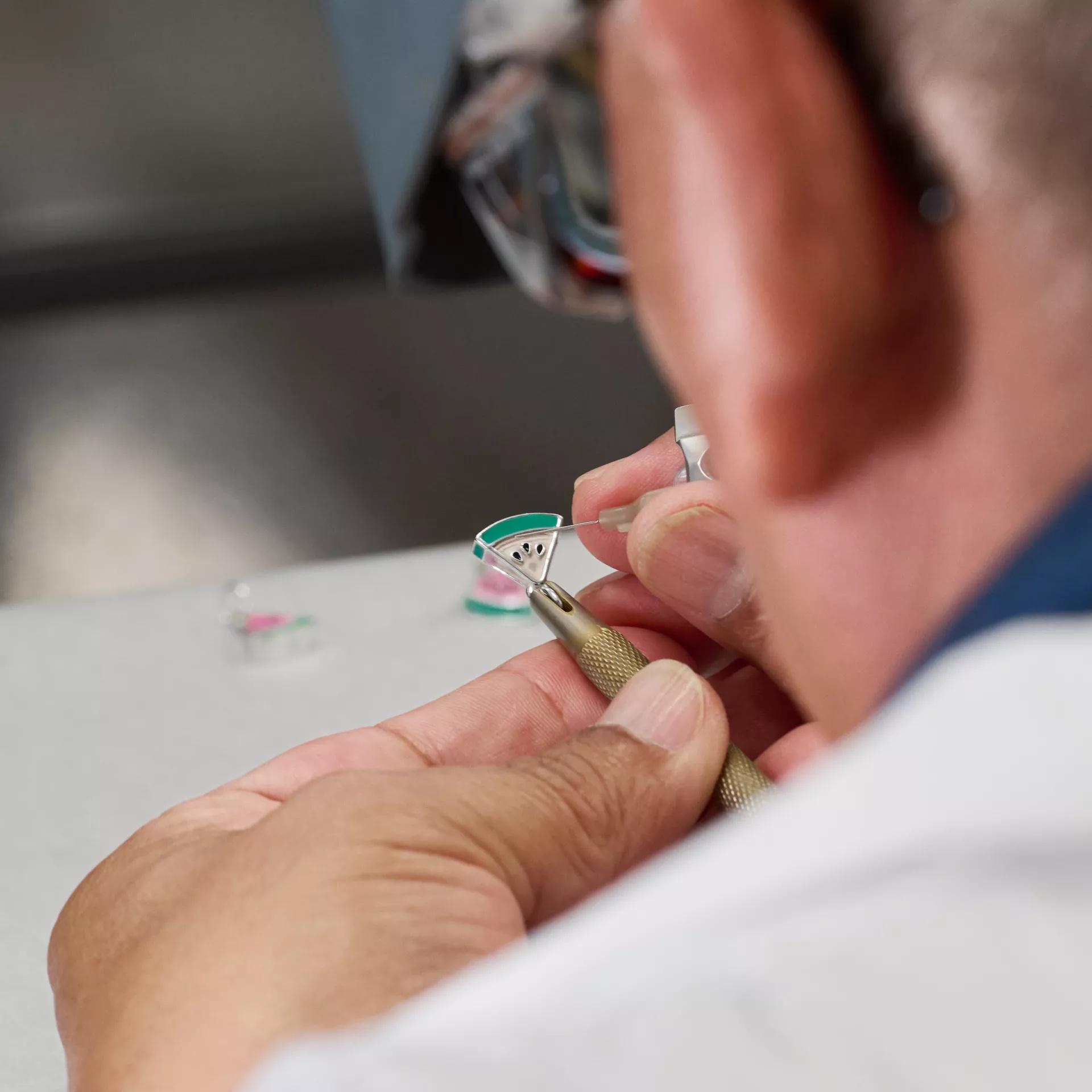 Enamel Watermelon Charm - Image 4