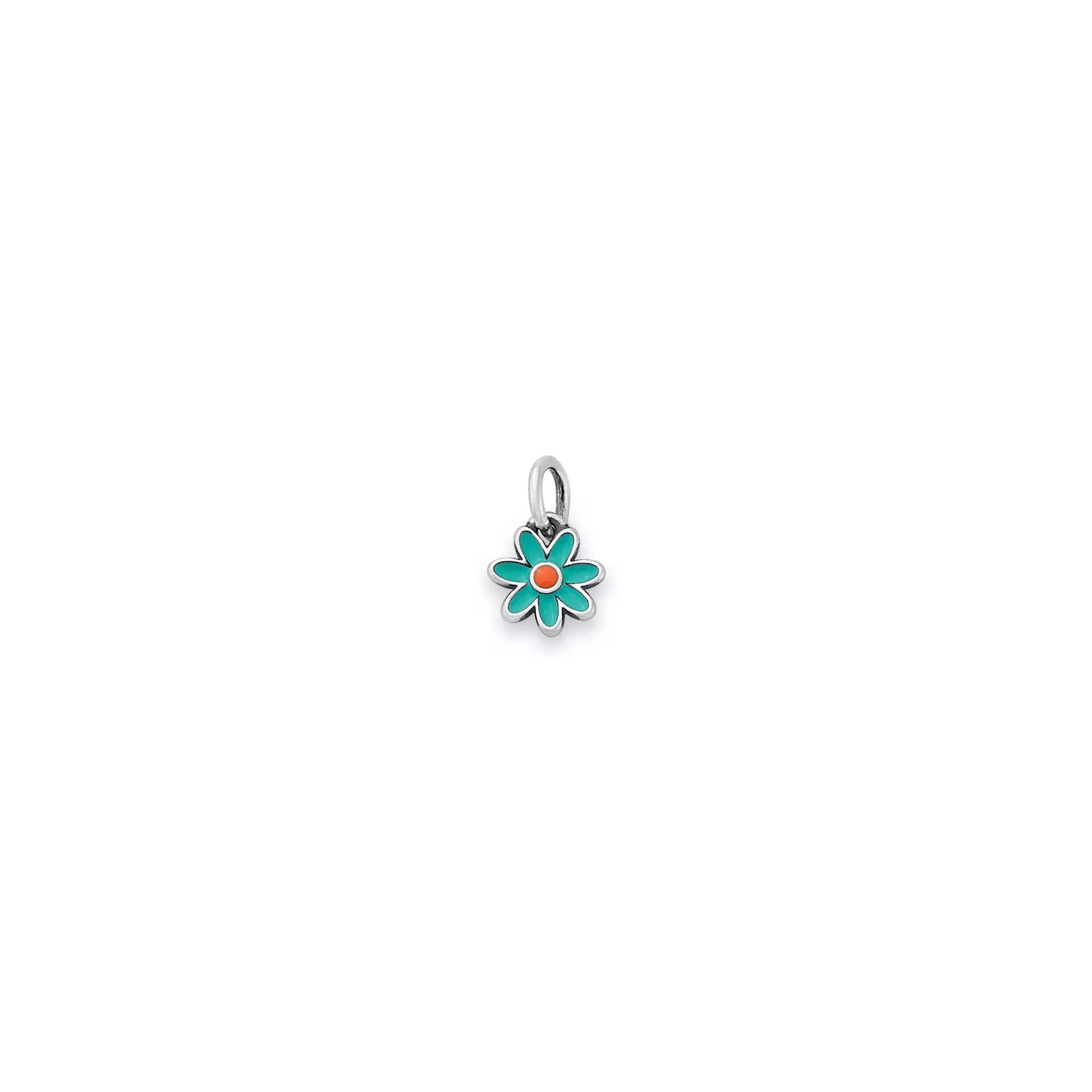 Enamel Mini Flower Charm