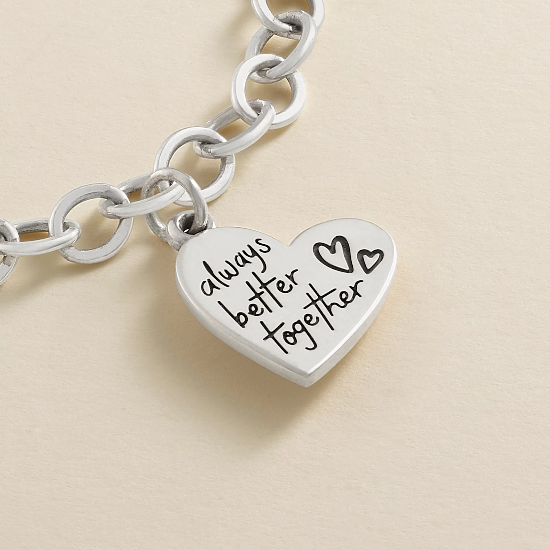 Always Better Together Heart Charm - Image 2