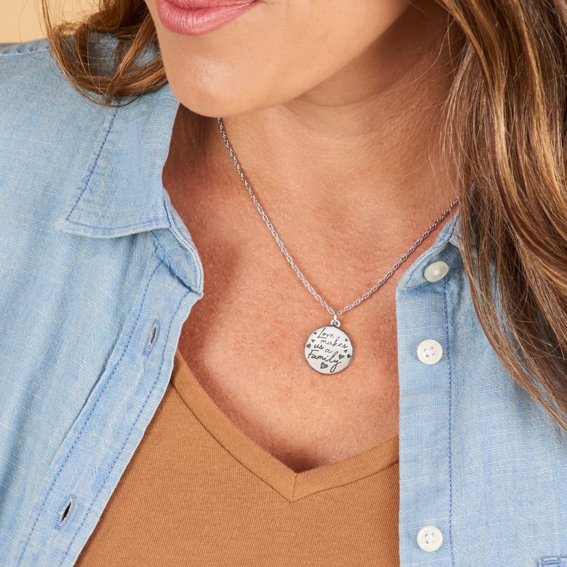 Love Makes Us a Family Charm - Image 3