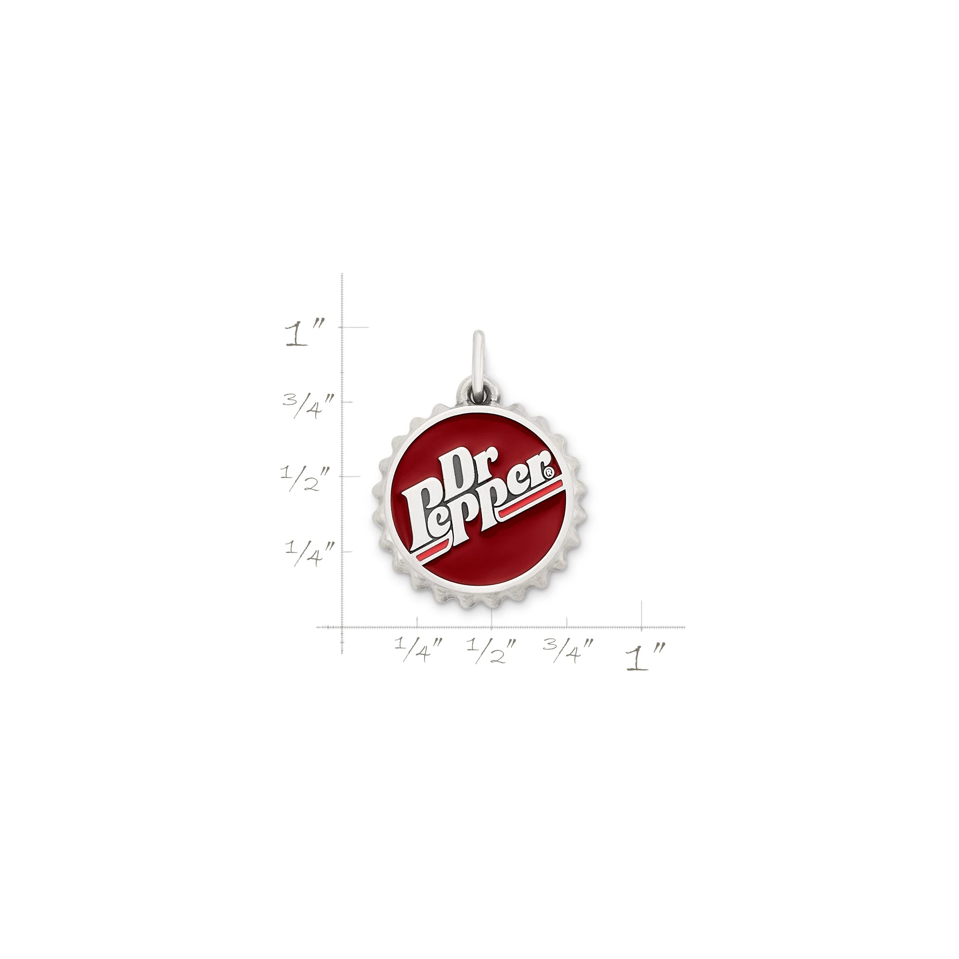 Enamel Dr Pepper Bottle Cap Charm - Image 6