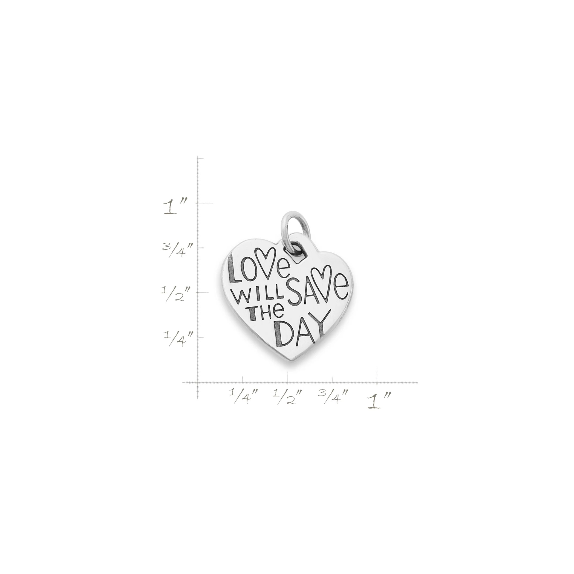 Love Will Save the Day Heart Charm - Image 5