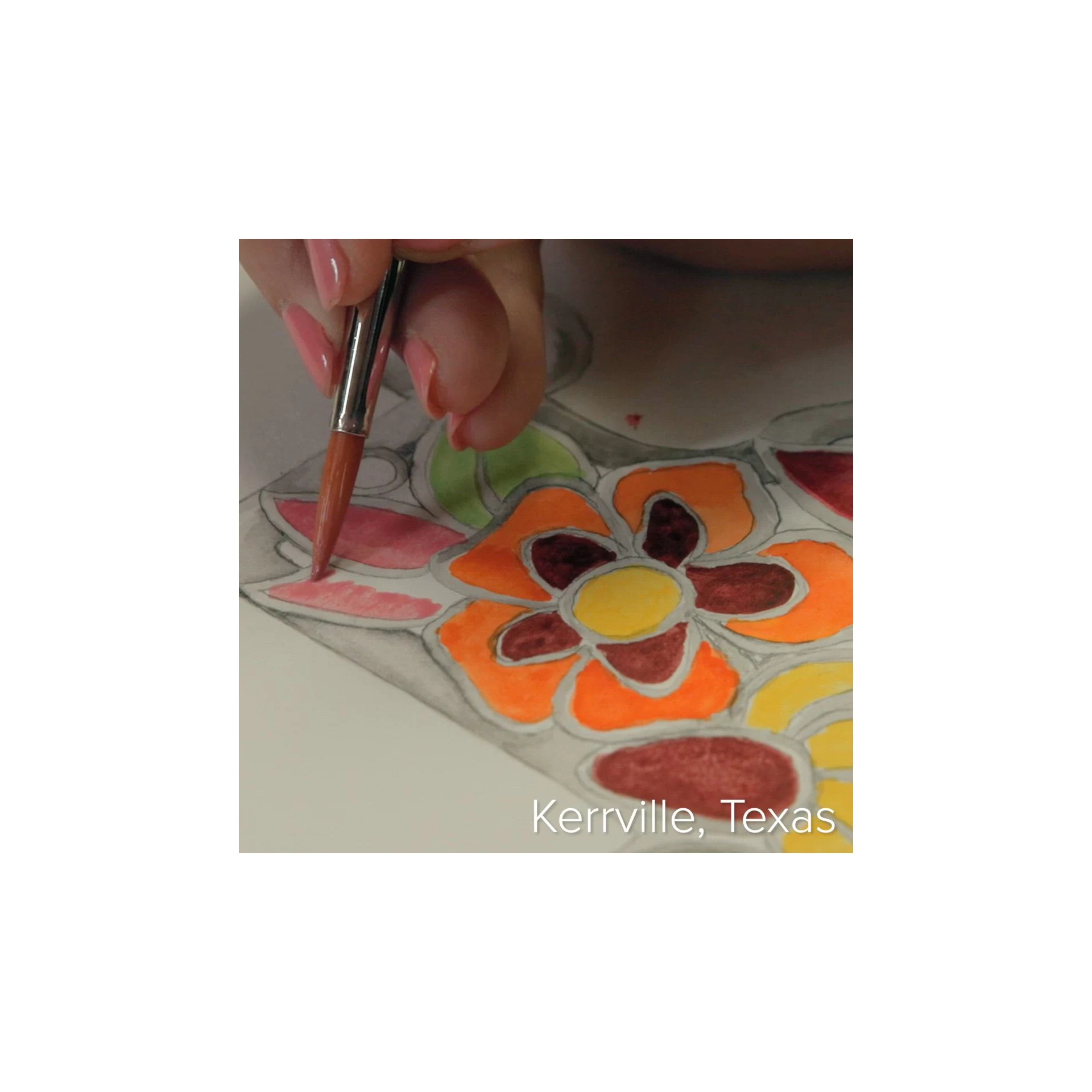 Enamel Texas Wildflower Charm - Image 5