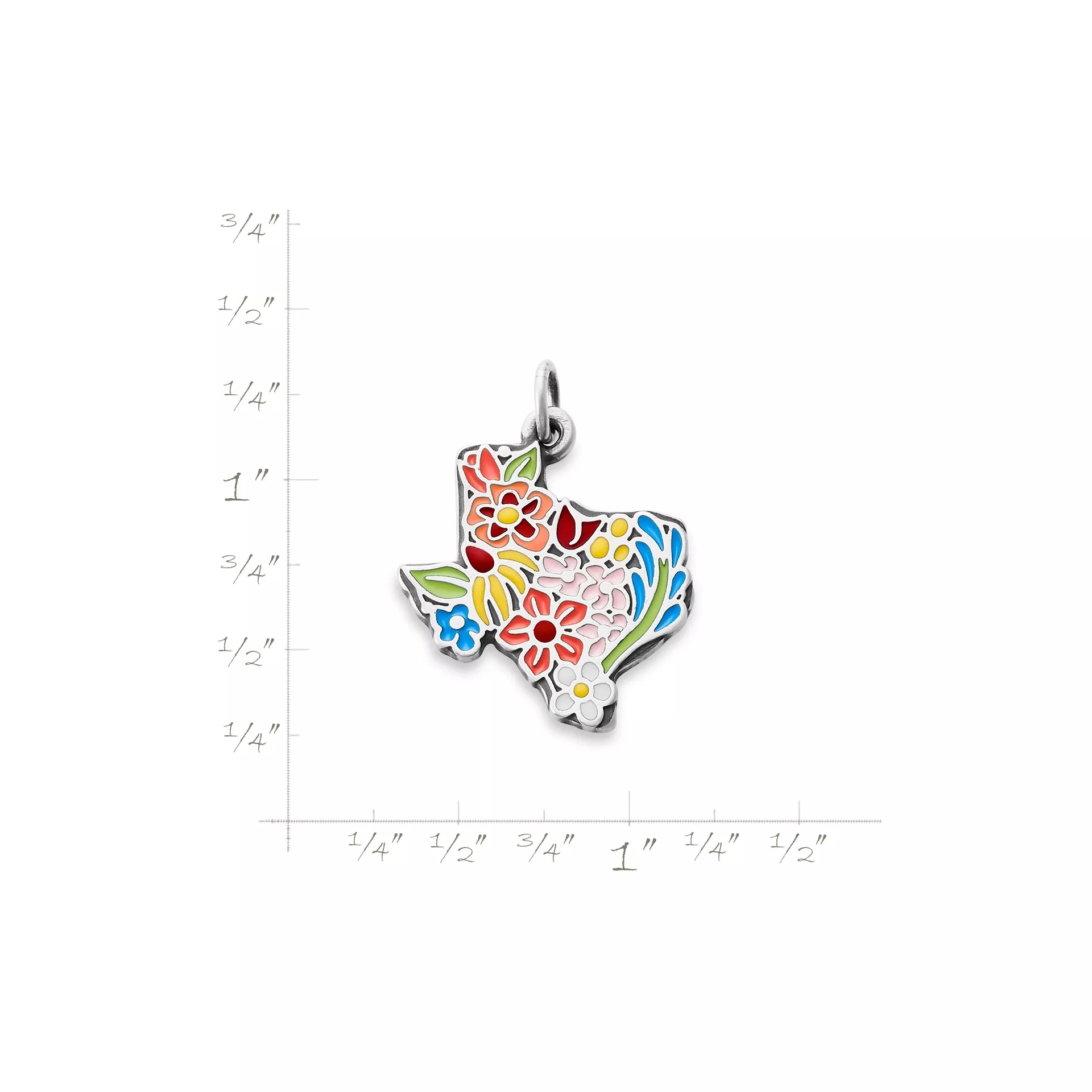 Enamel Texas Wildflower Charm - Image 6