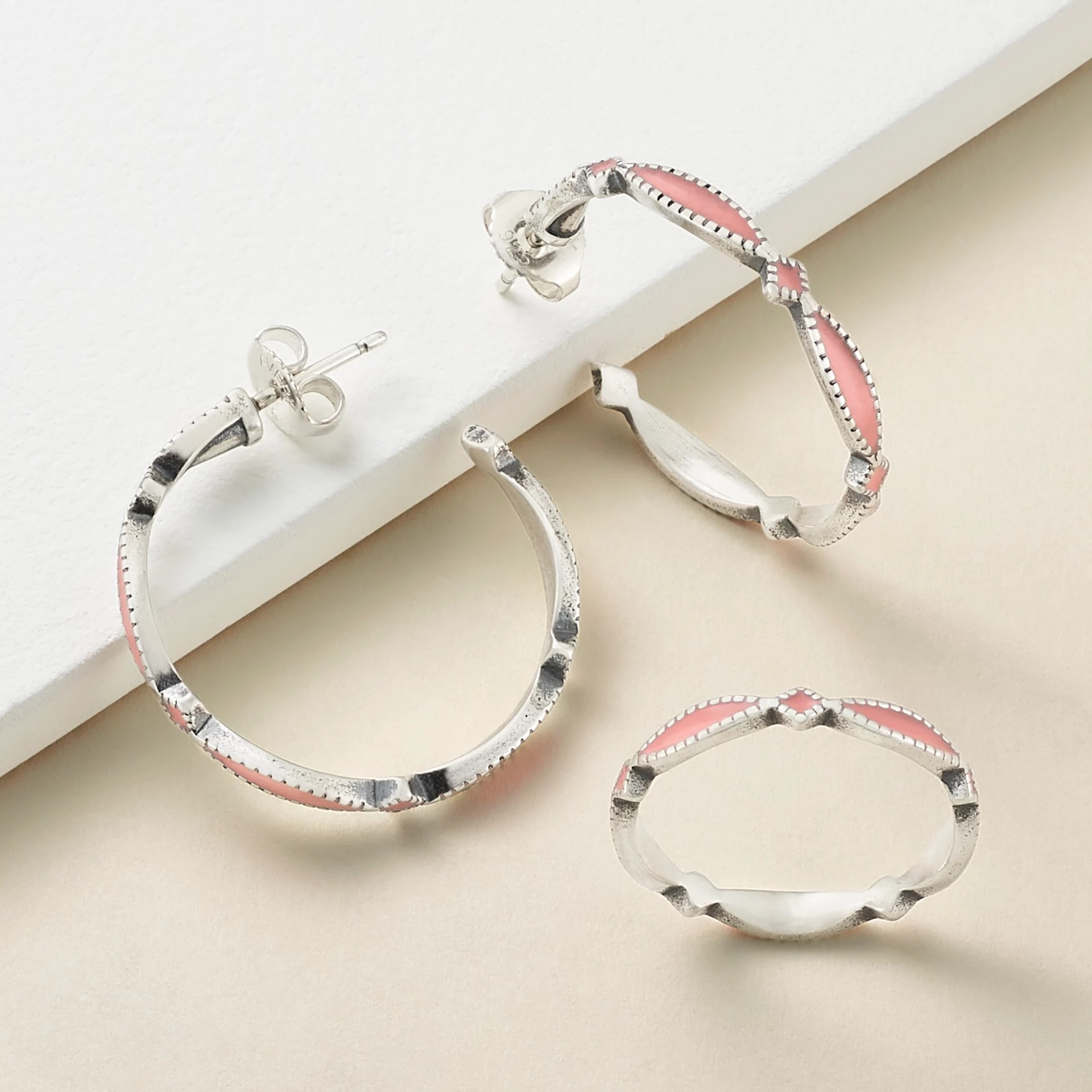 Enamel Cordoba Stacker Ring - Image 5