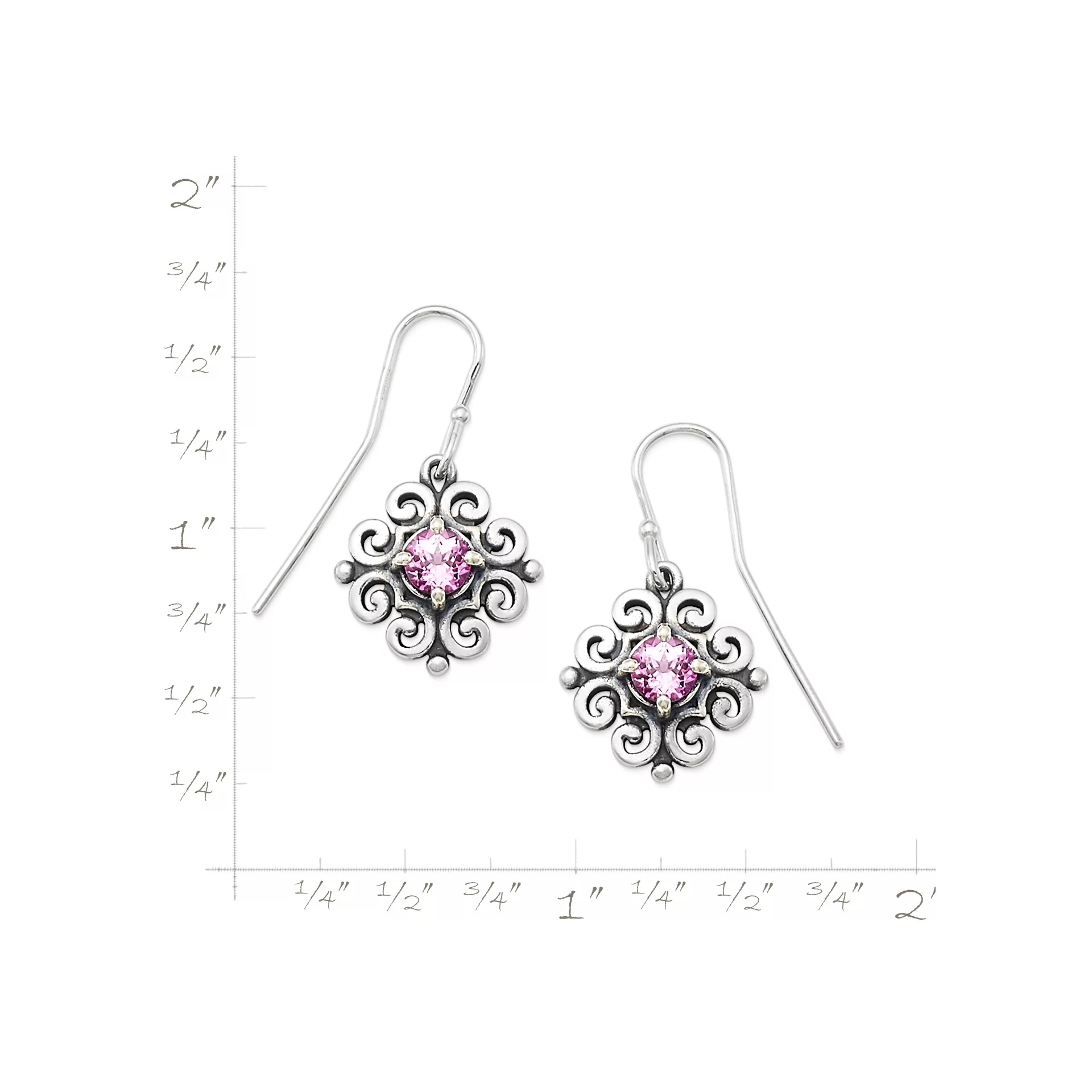 Spanish Lace Birthstone Dangle EarShop All Rings - Image 4