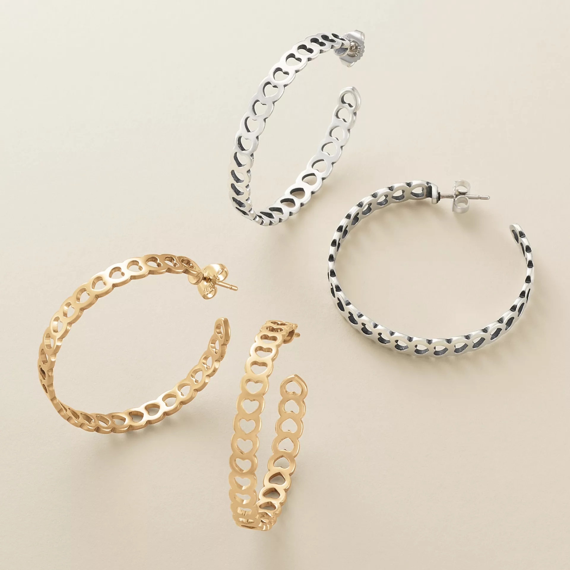 Tiny Hearts Hoops - Image 2