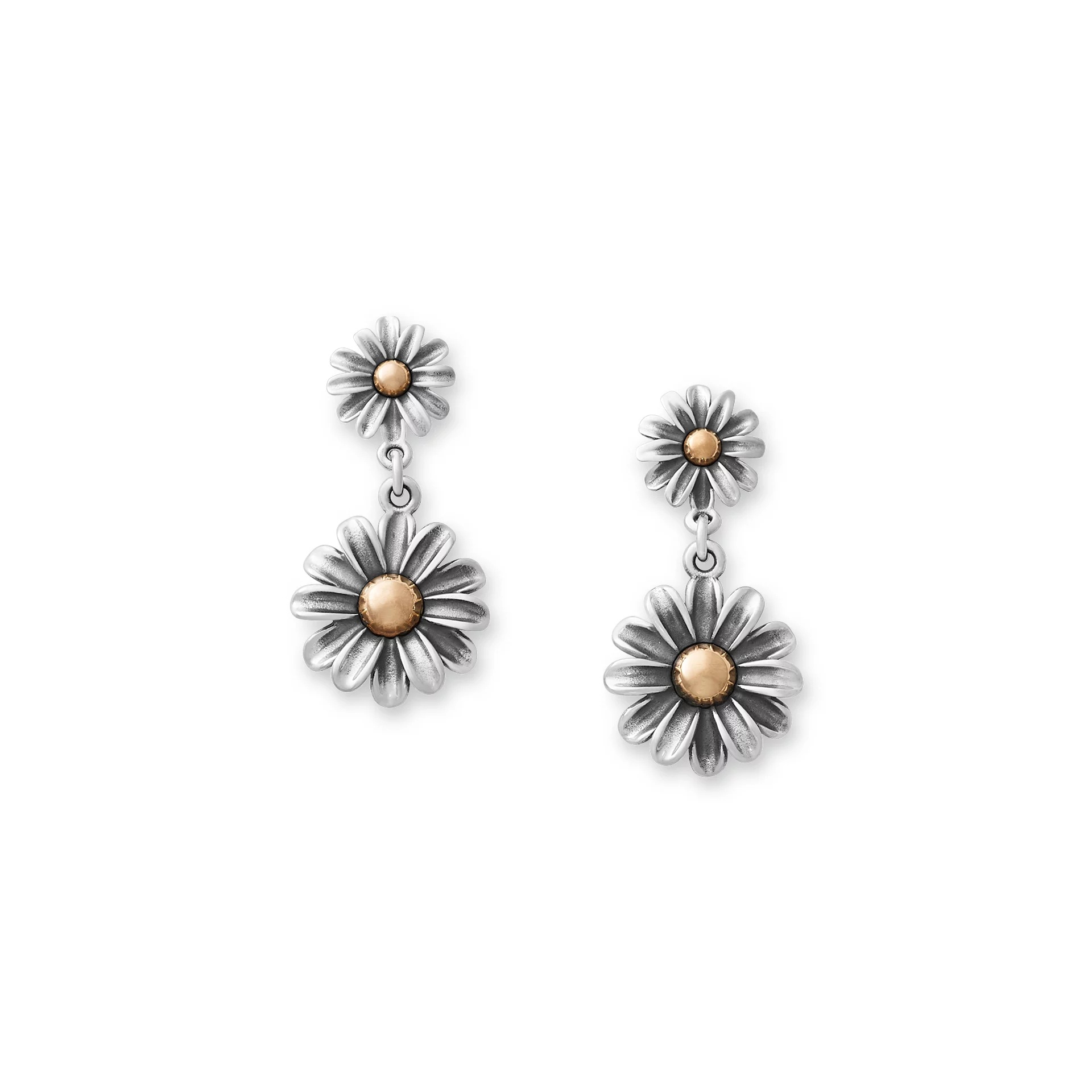 Blooming Daisies Dangle EarShop All Rings