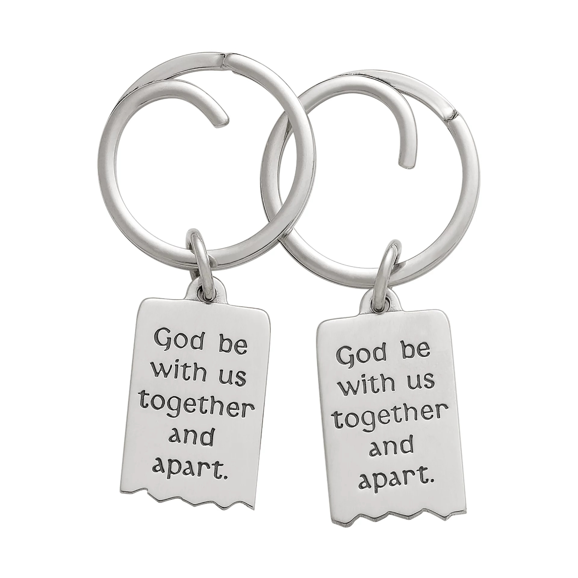 Mizpah Key Chain Set