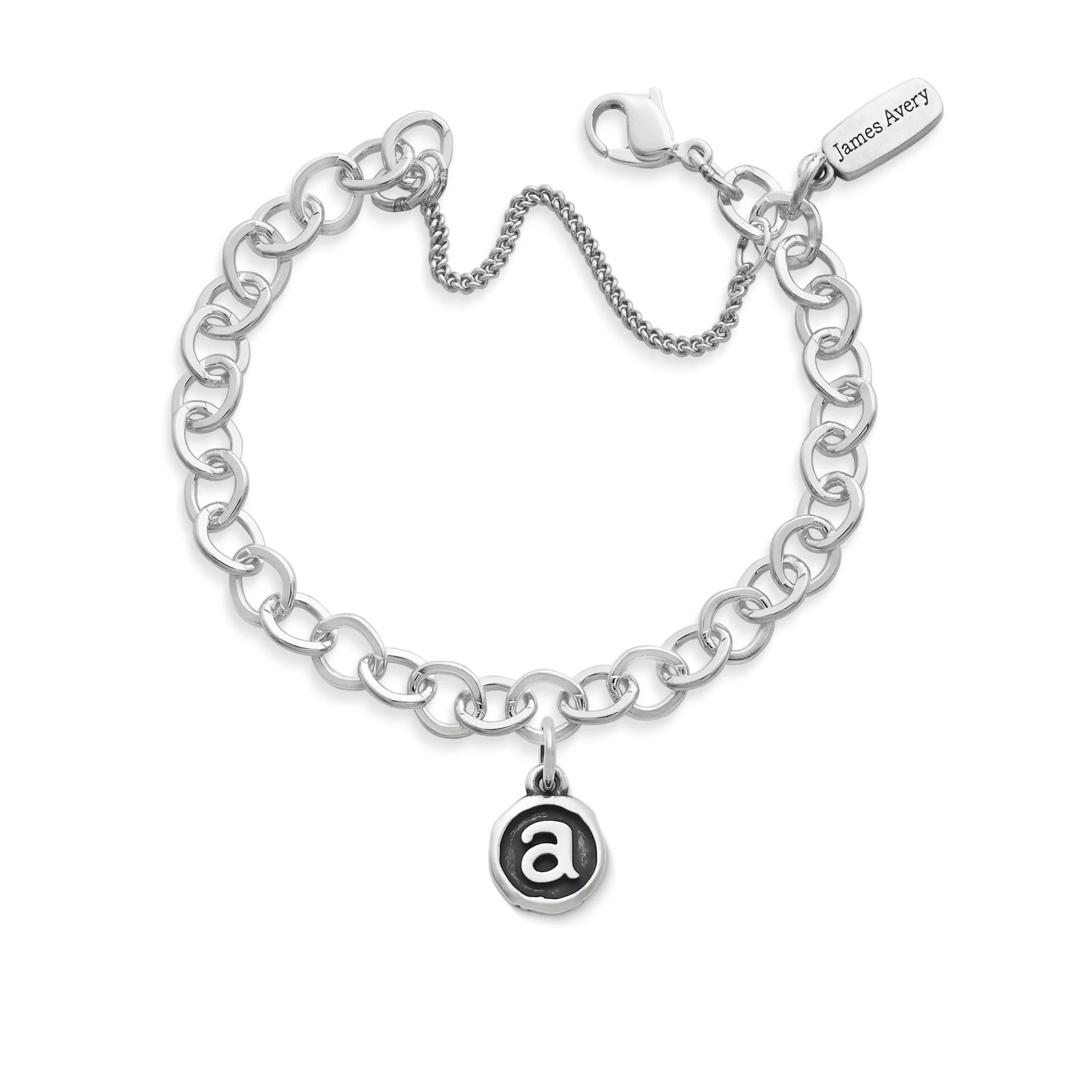 Initial Charm Bracelet