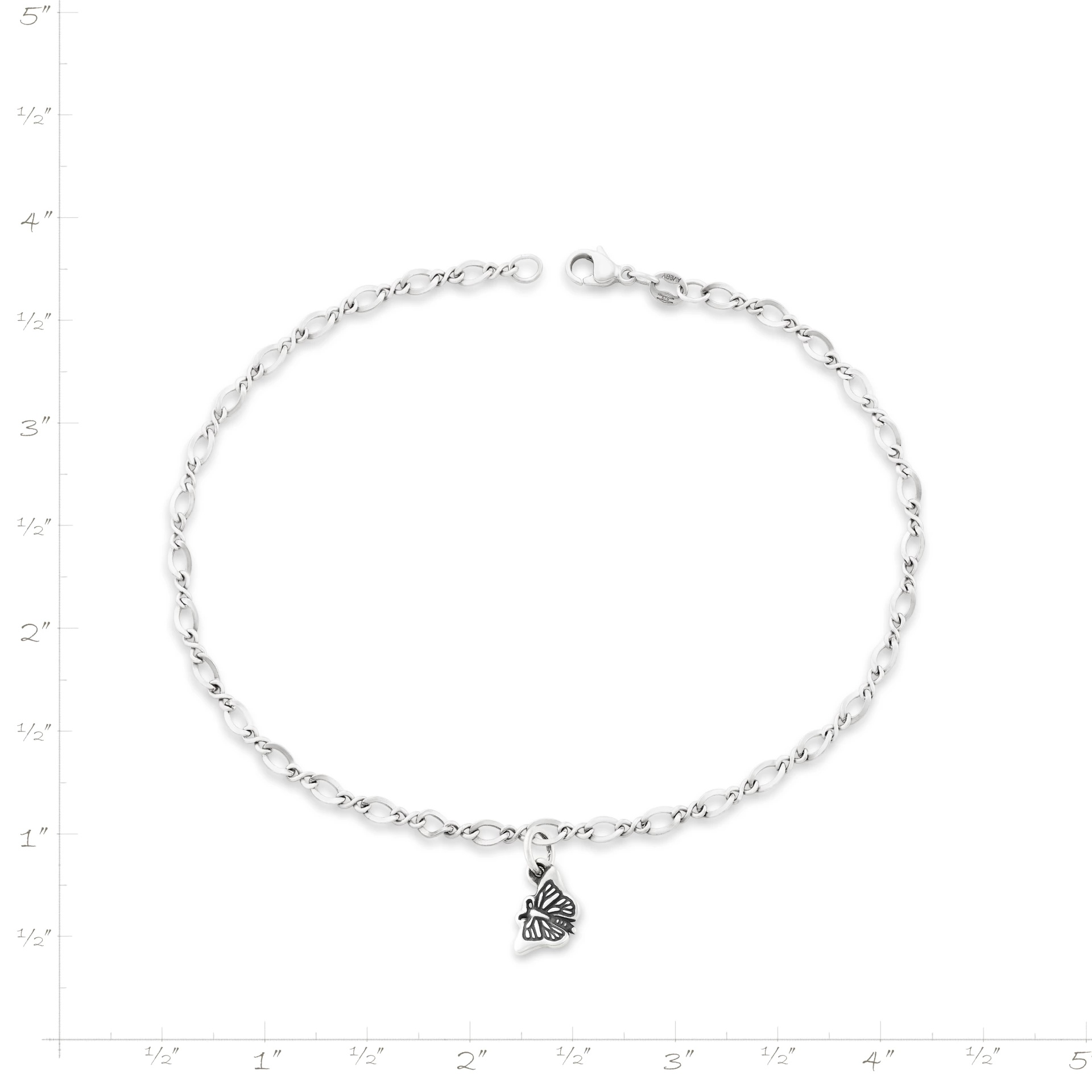 Mini Monarch Butterfly Anklet - Image 2