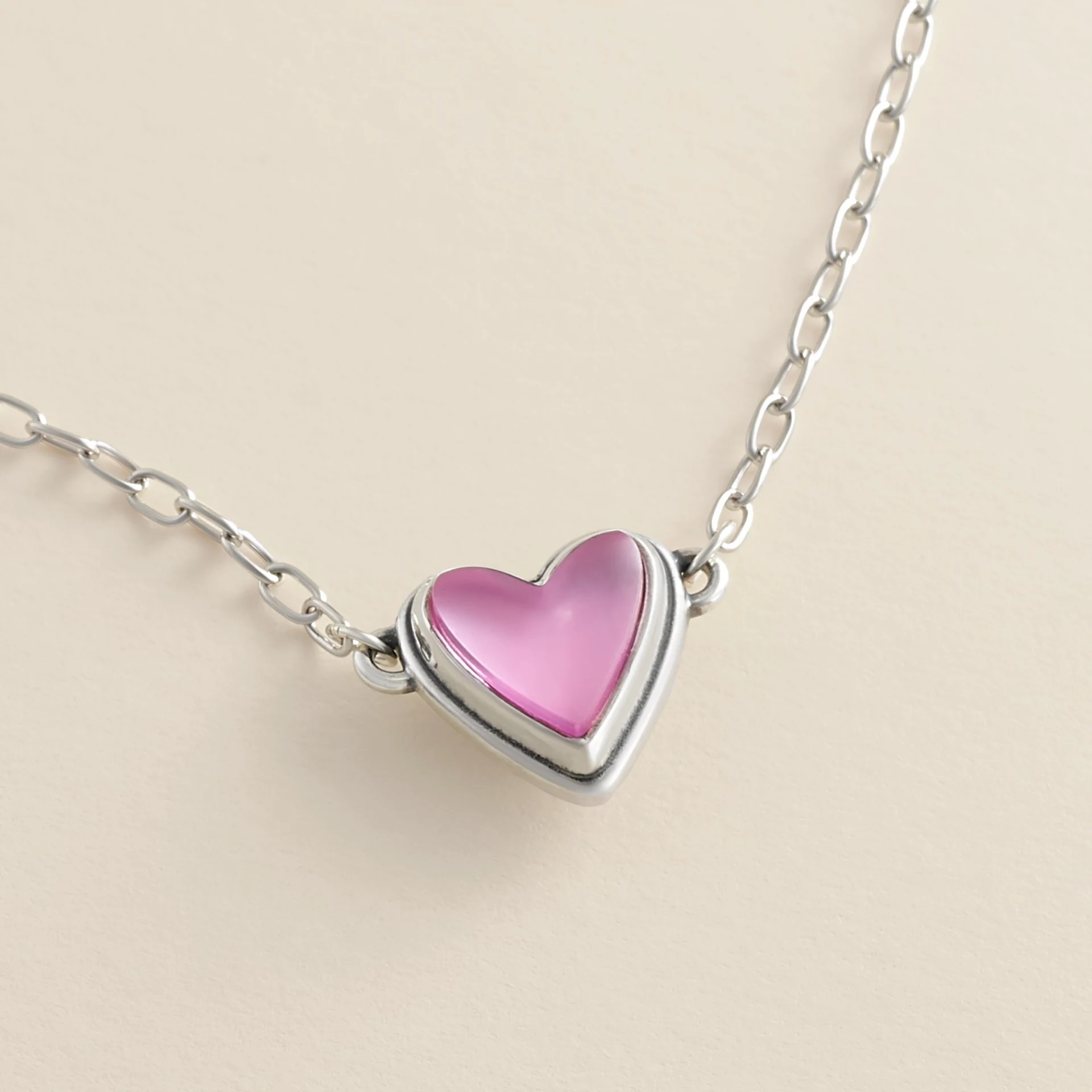 Sweetheart Gemstone Necklace - Image 3