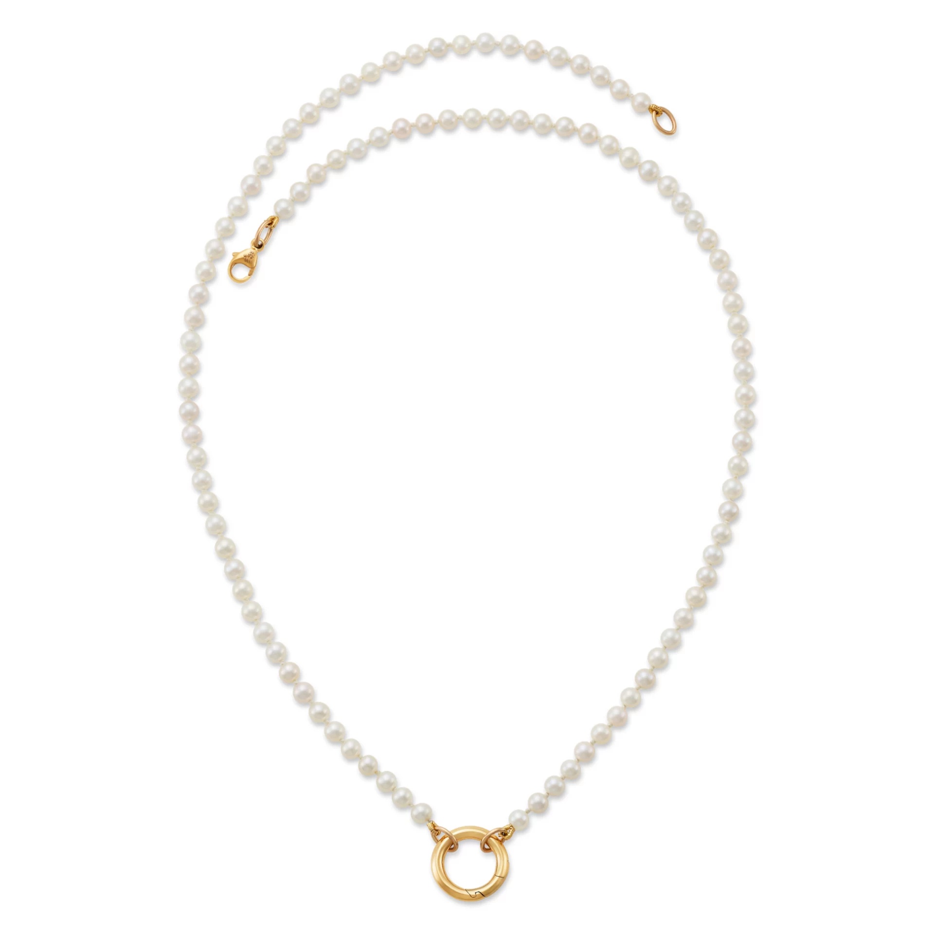Cultured Pearl Changeable Charm Necklace - Image 3