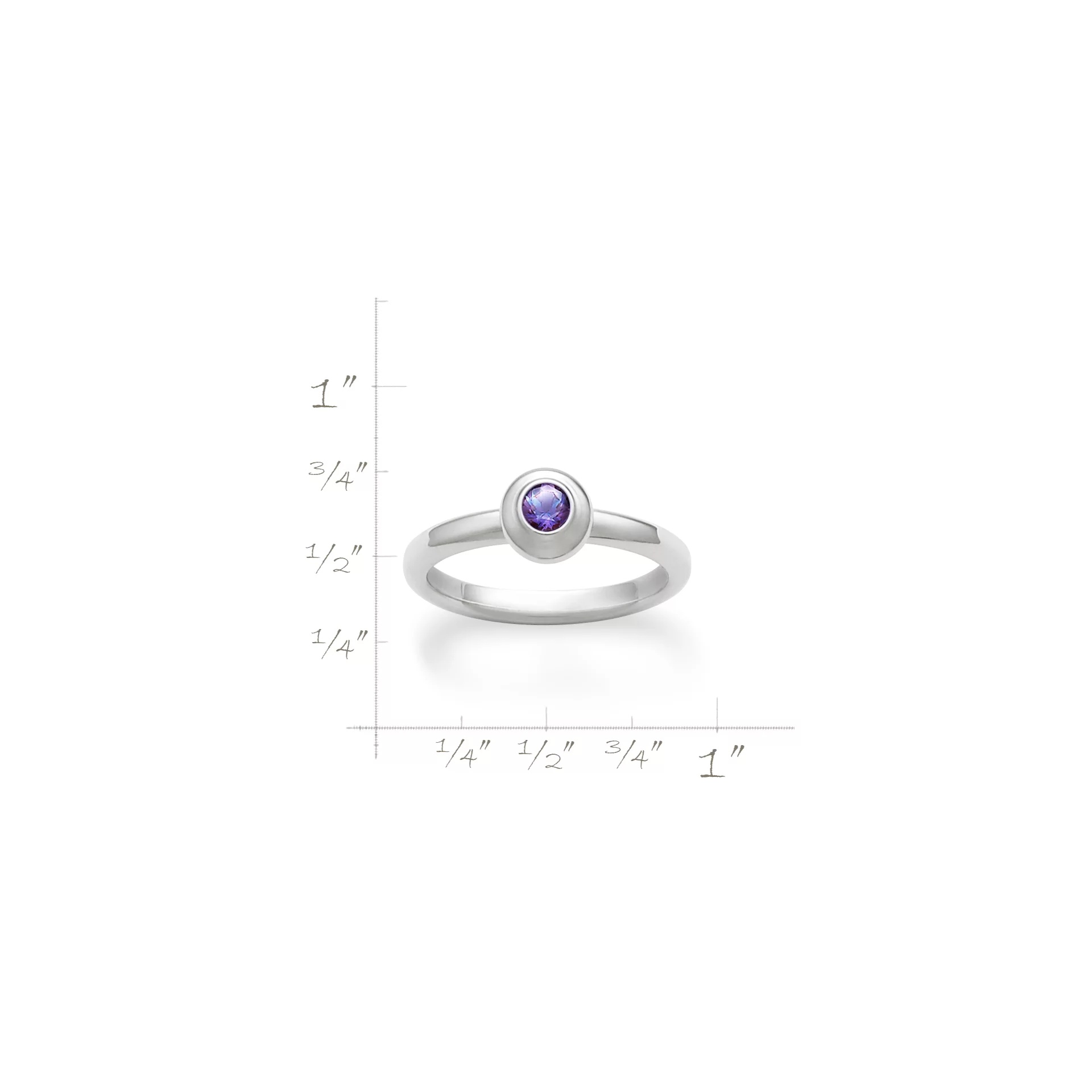 Avery Remembrance Birthstone Ring - Image 2