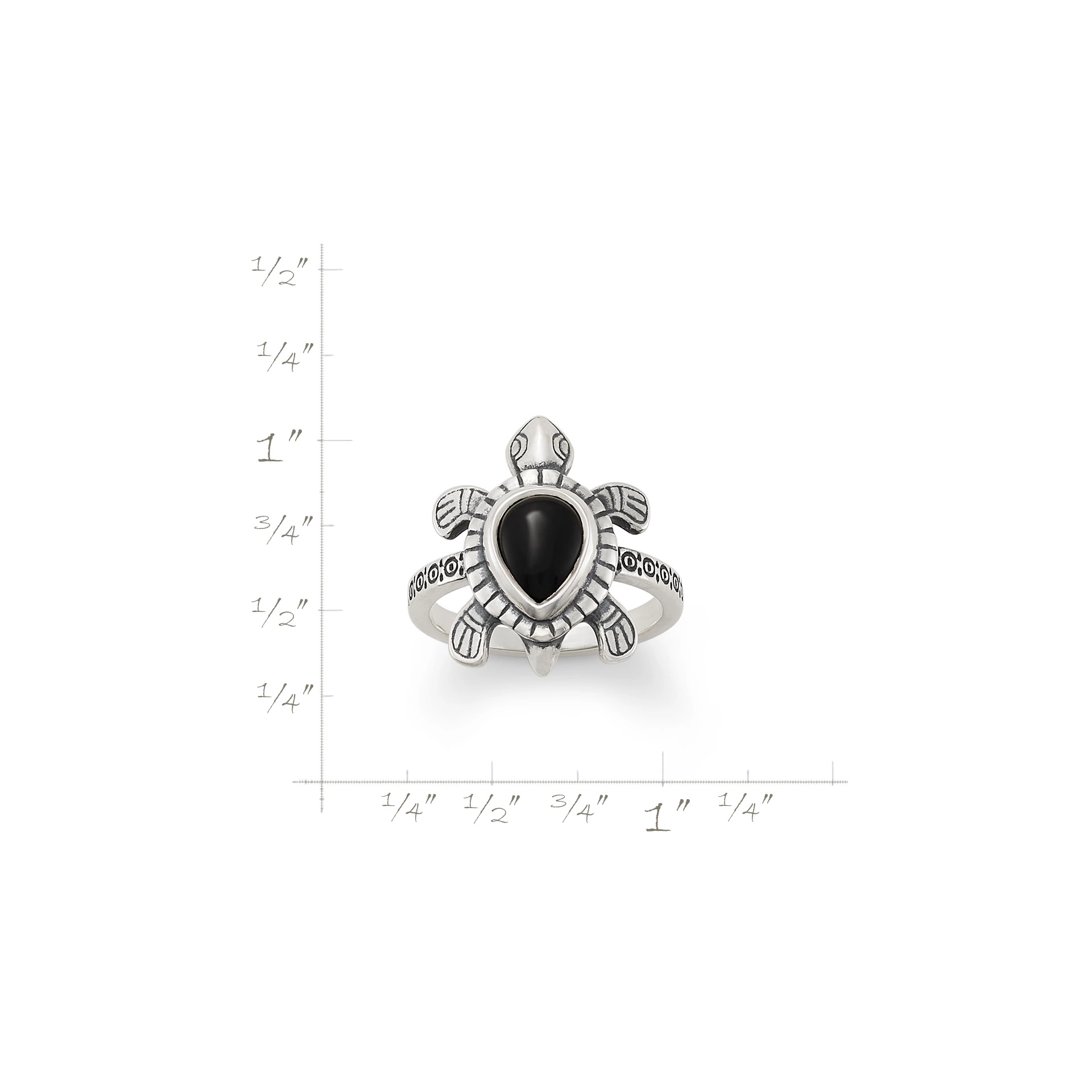 Turtle Gemstone Ring - Image 6