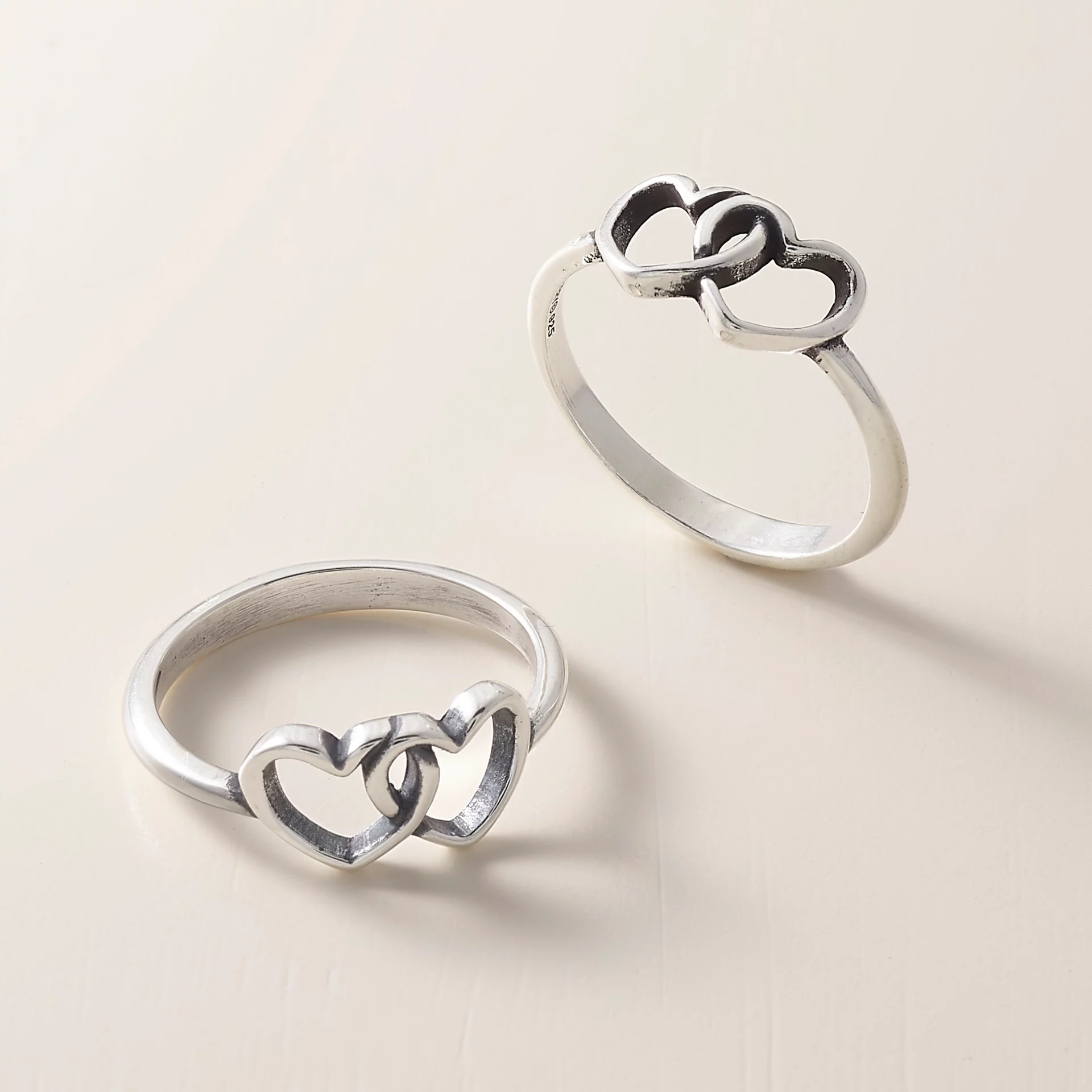 Two Hearts Together Ring - Image 2