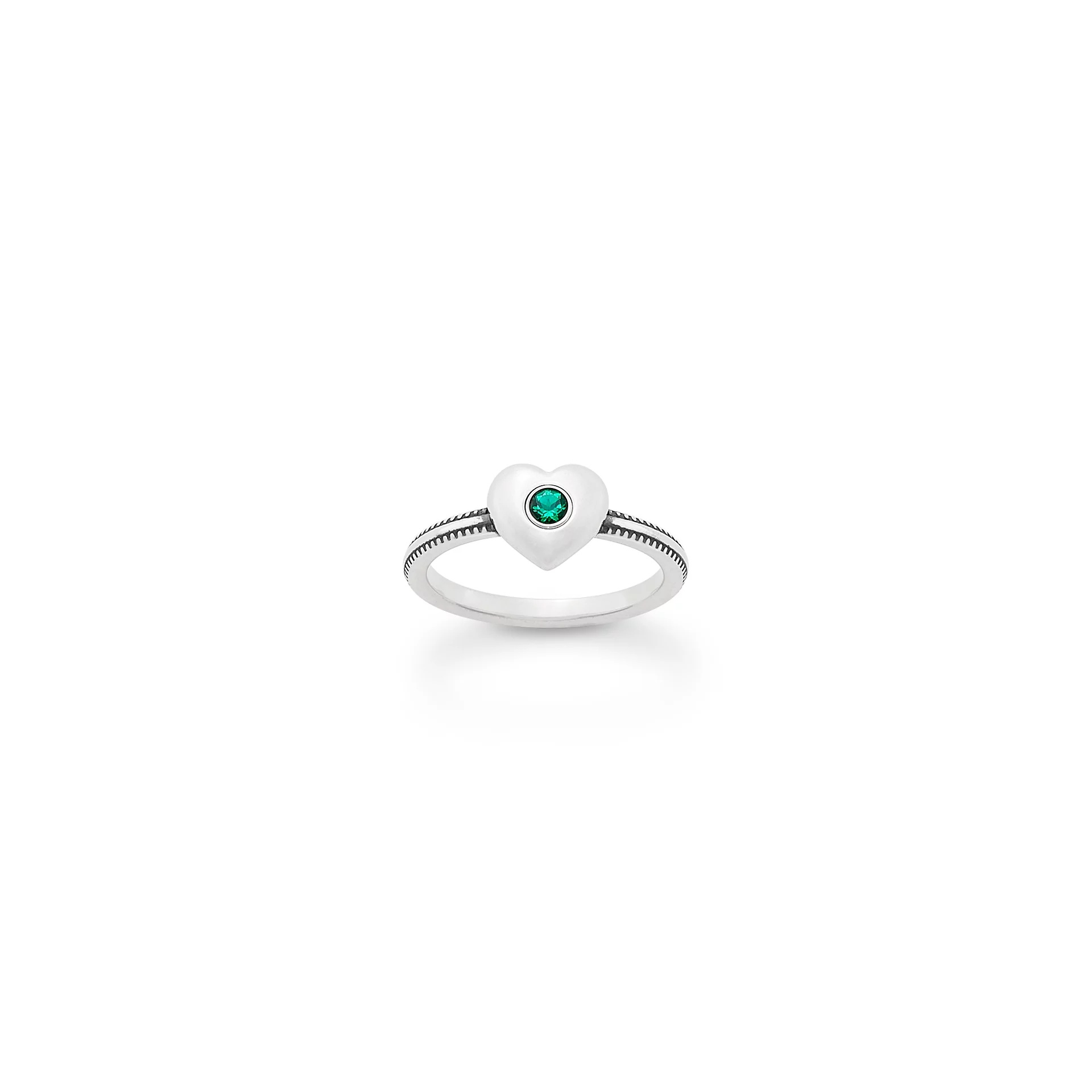 Keepsake Heart Birthstone Ring